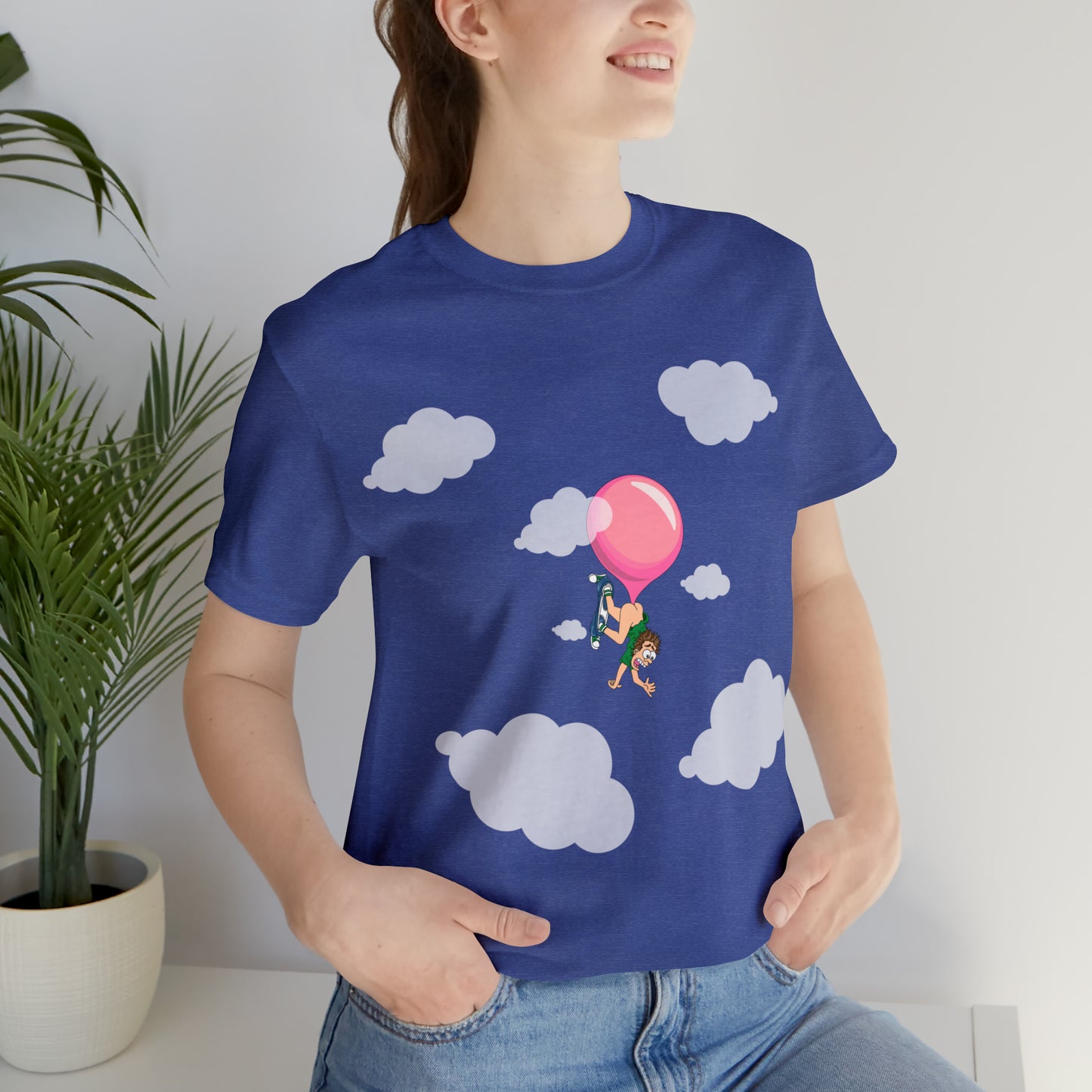 Don't Swallow Your Bubble Gum - Unisex Jersey Short Sleeve Tee