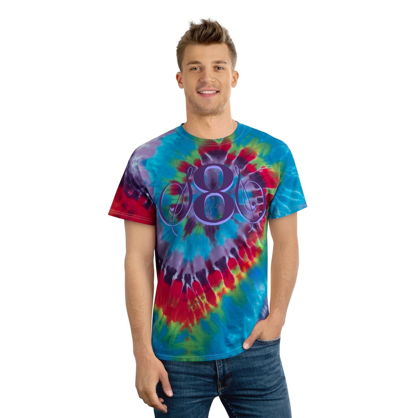 S8S Logo - Spiral Tie-Dye Tee