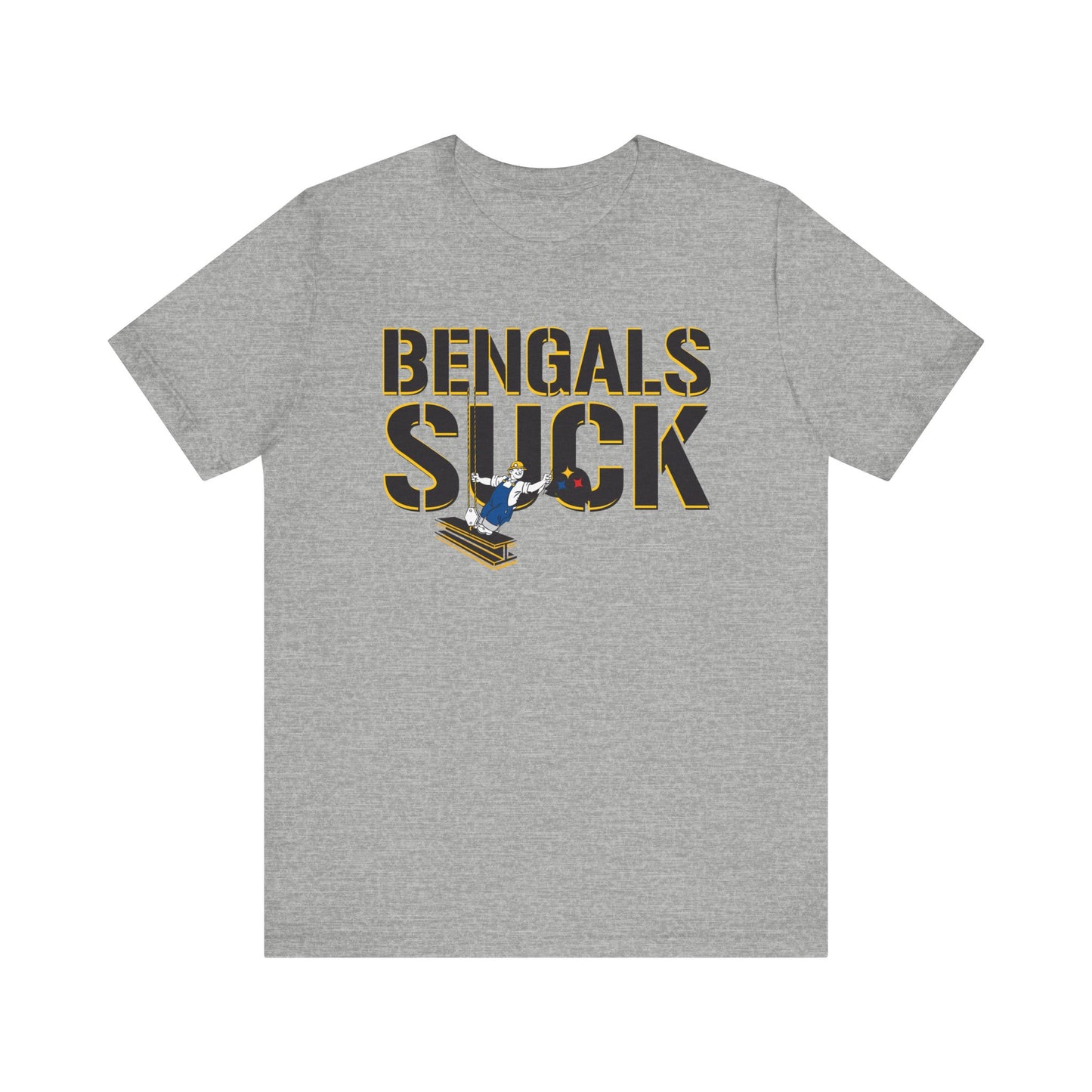 Tigers Can't Bend Steel - Unisex Jersey Short Sleeve Tee