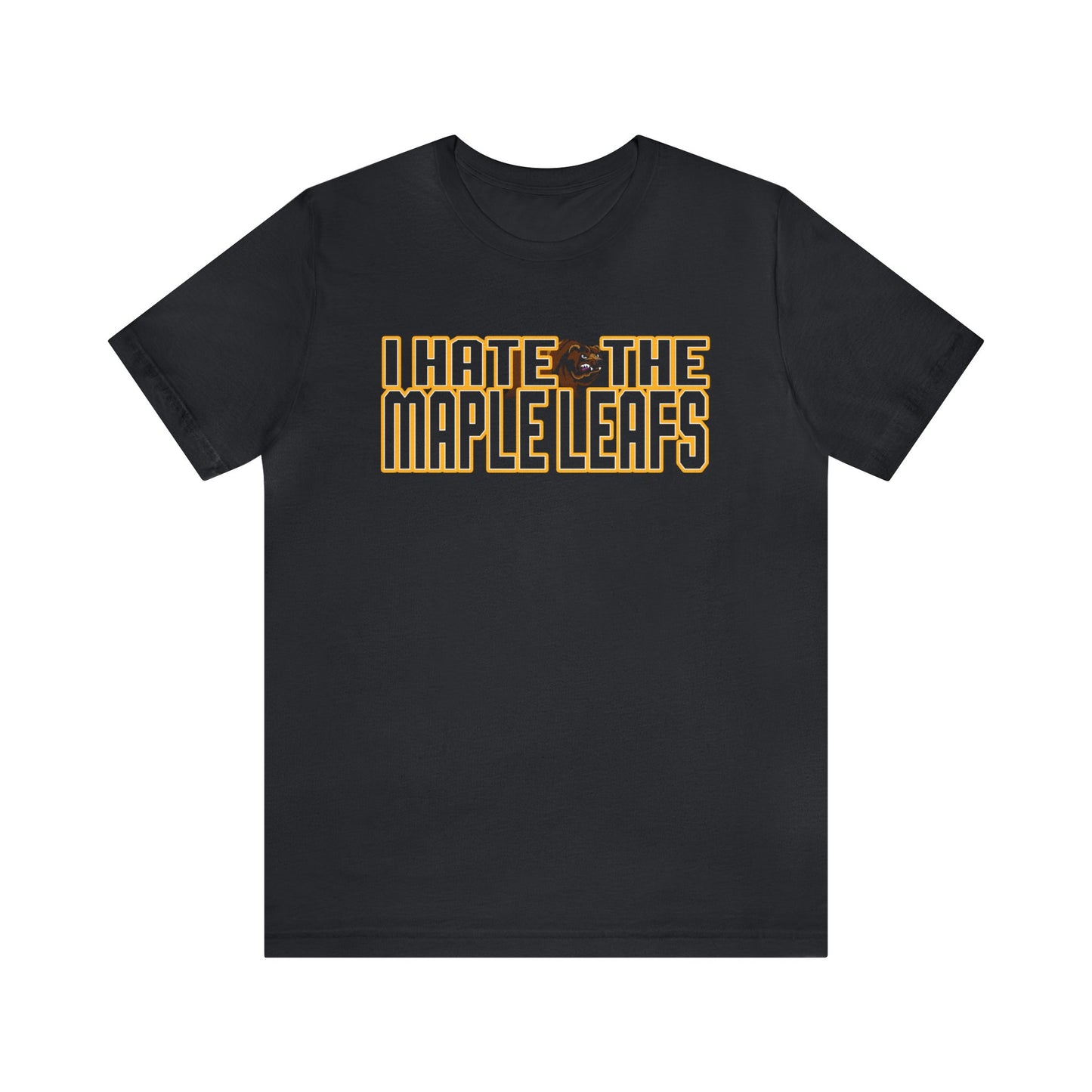 I Hate Maple Leaves (for Boston fans) - Unisex Jersey Short Sleeve Tee