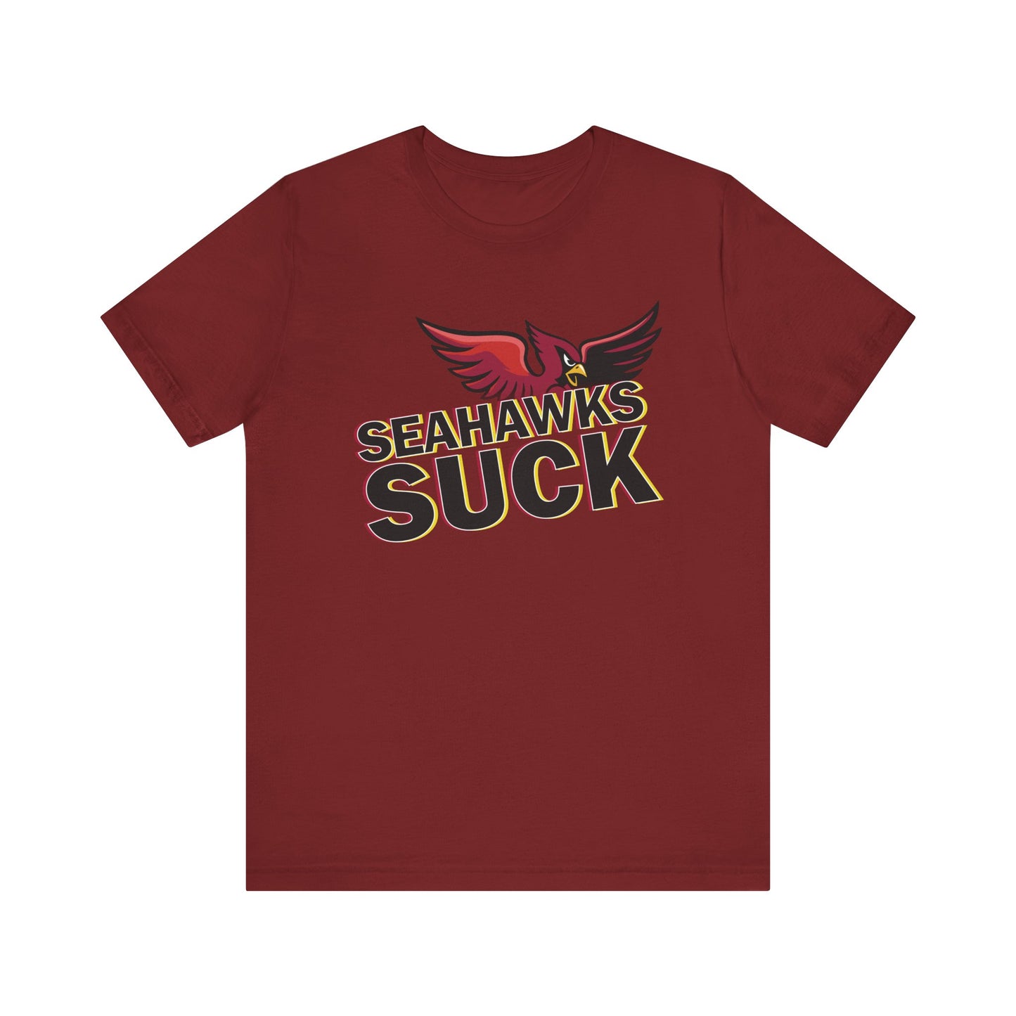 The Seahawks Suck! (for Cardinals fans) - Unisex Jersey Short Sleeve Tee