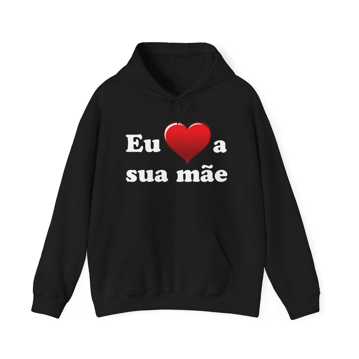 Eu ♥ a sua mãe - Unisex Heavy Blend™ Hooded Sweatshirt