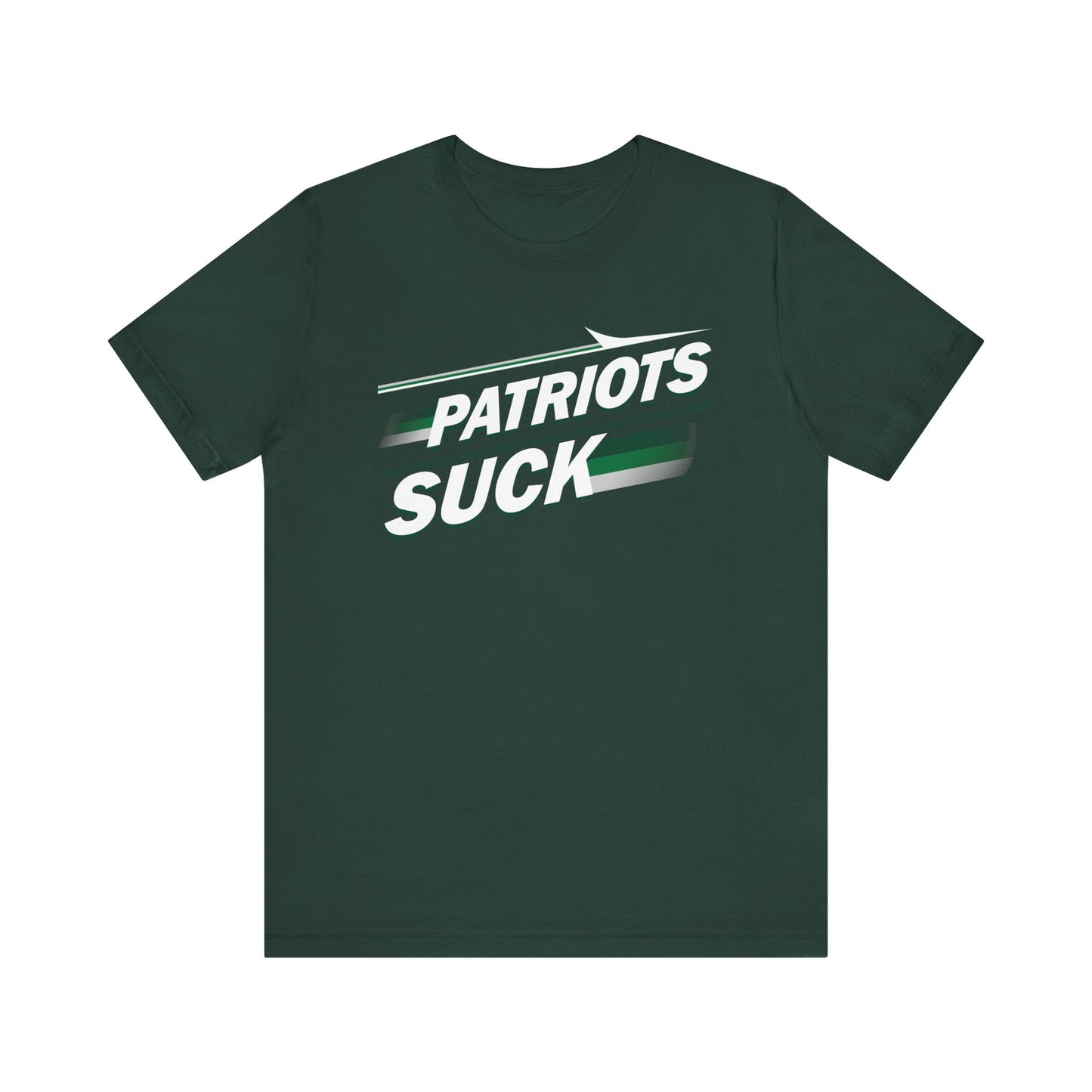 The Pats Suck! (for NY Jets fans) - Unisex Jersey Short Sleeve Tee