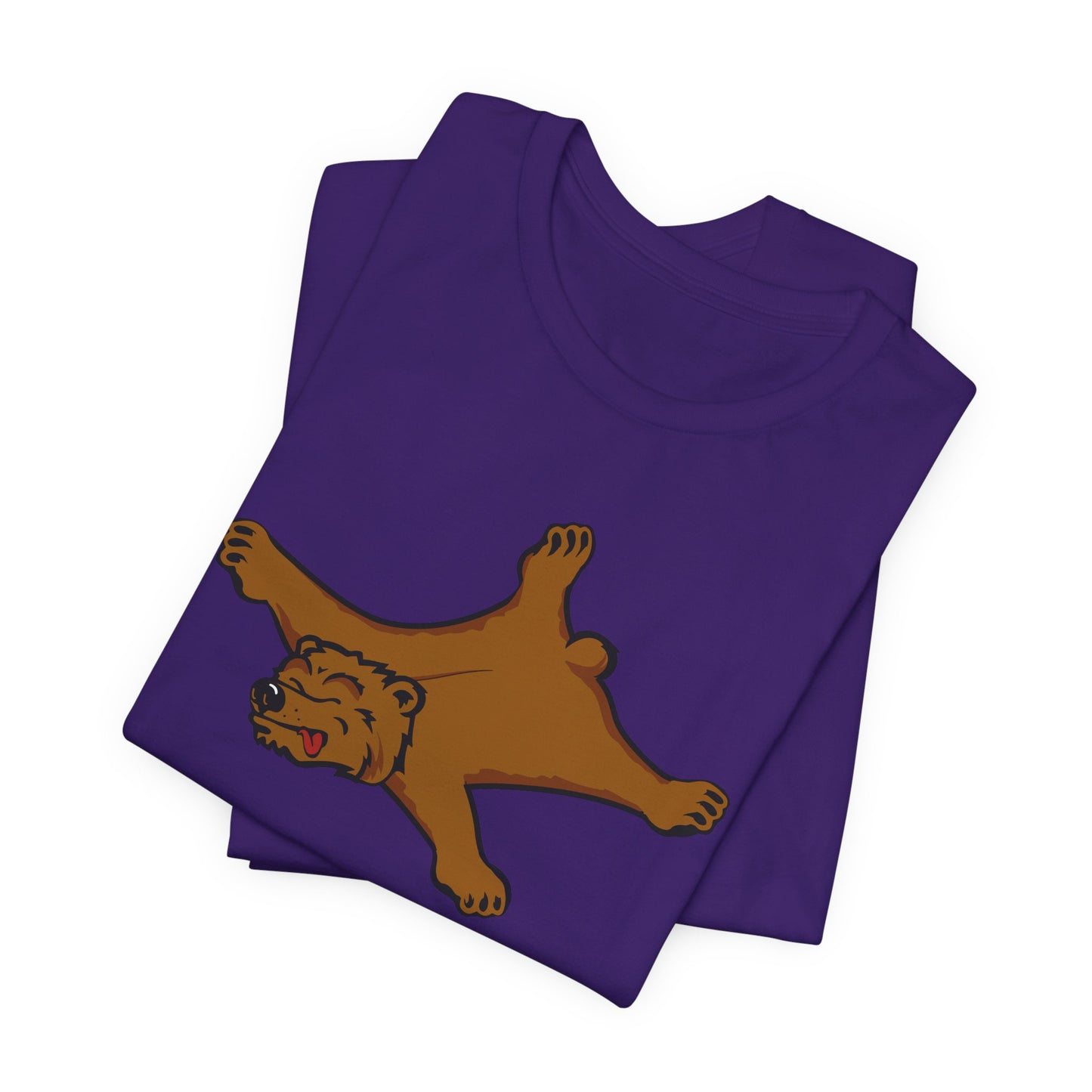 Bruins (or bear) Skin Rug (beat UCLA for any fan) Unisex Jersey Short Sleeve Tee