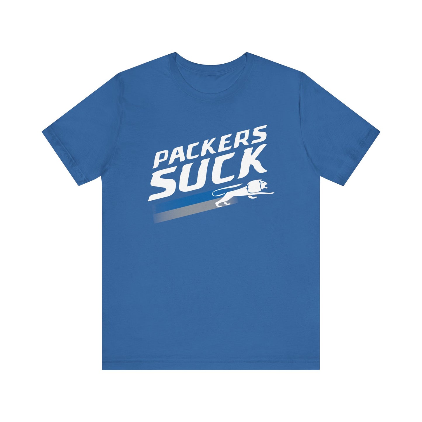 Packers Suck (for Detroit fans) - Unisex Jersey Short Sleeve Tee