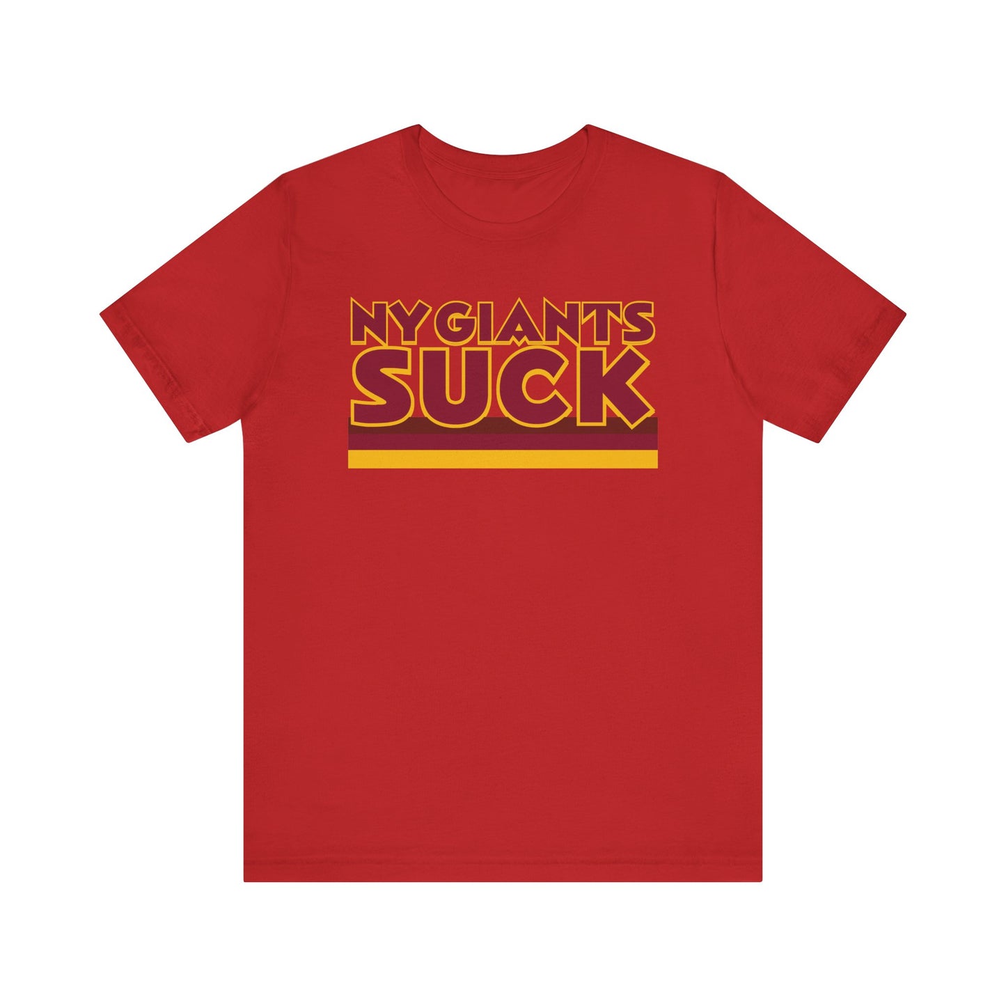 The New York Jieyents Suck! (for DC fans) - Unisex Jersey Short Sleeve Tee