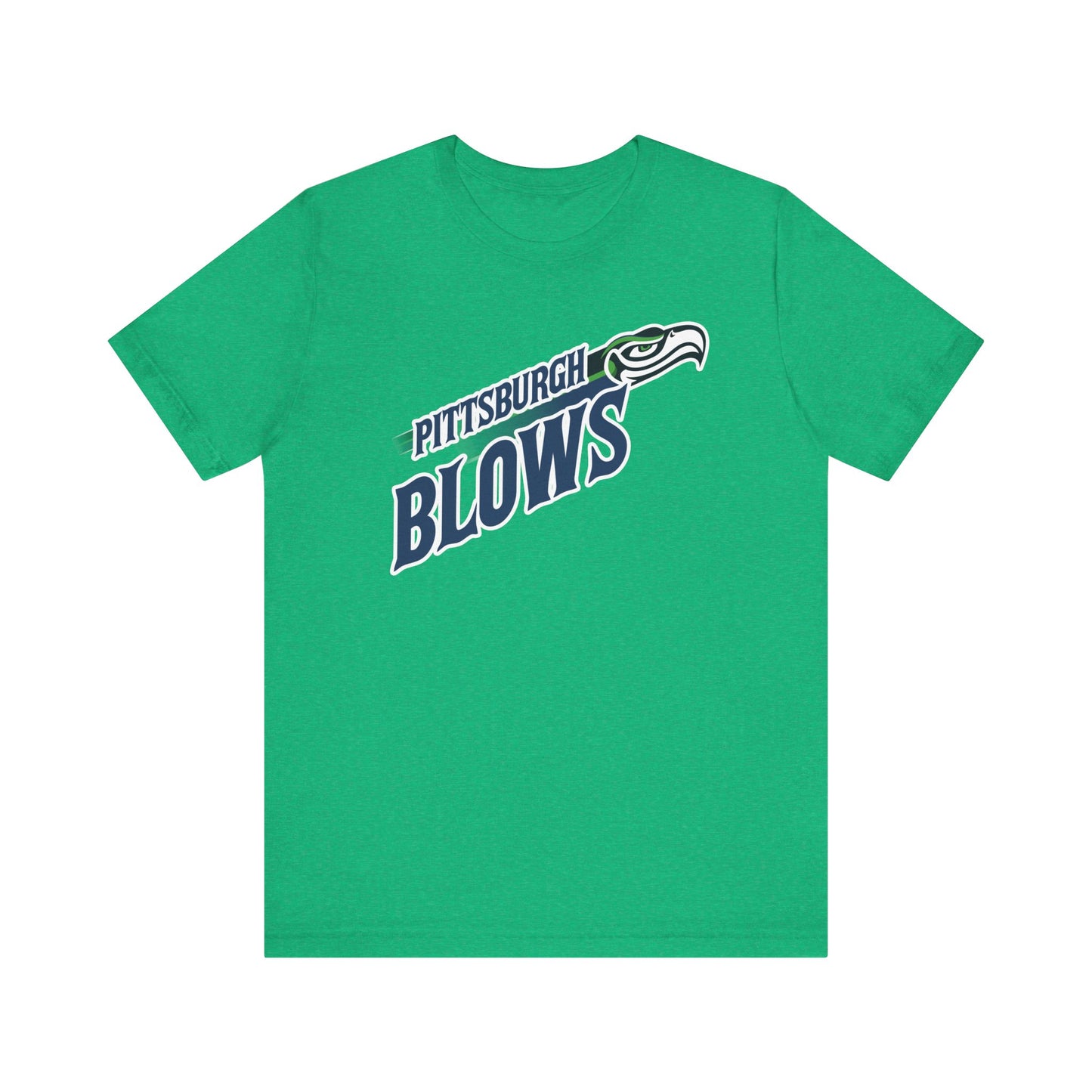 Pittsburgh Blows! (for Seattle fans) - Unisex Jersey Short Sleeve Tee