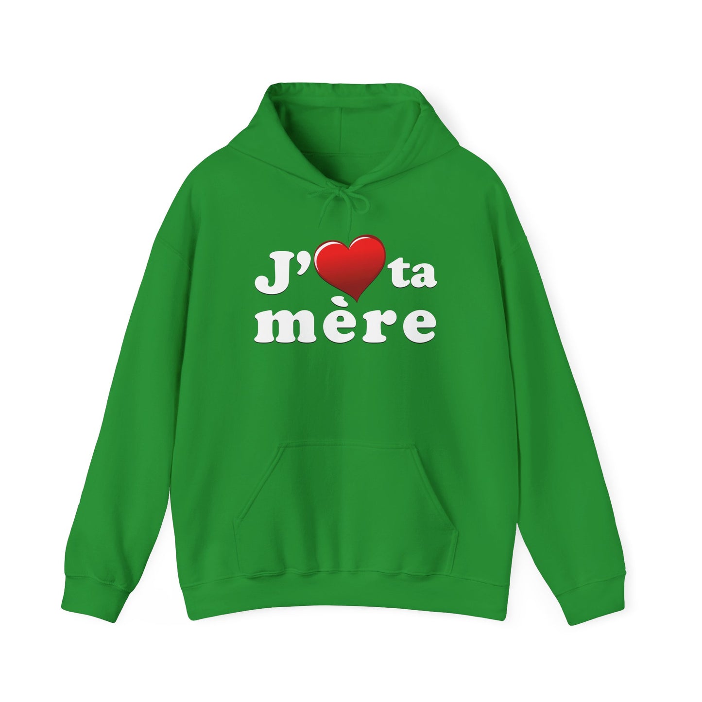 J' ♥ te mère - Unisex Heavy Blend™ Hooded Sweatshirt