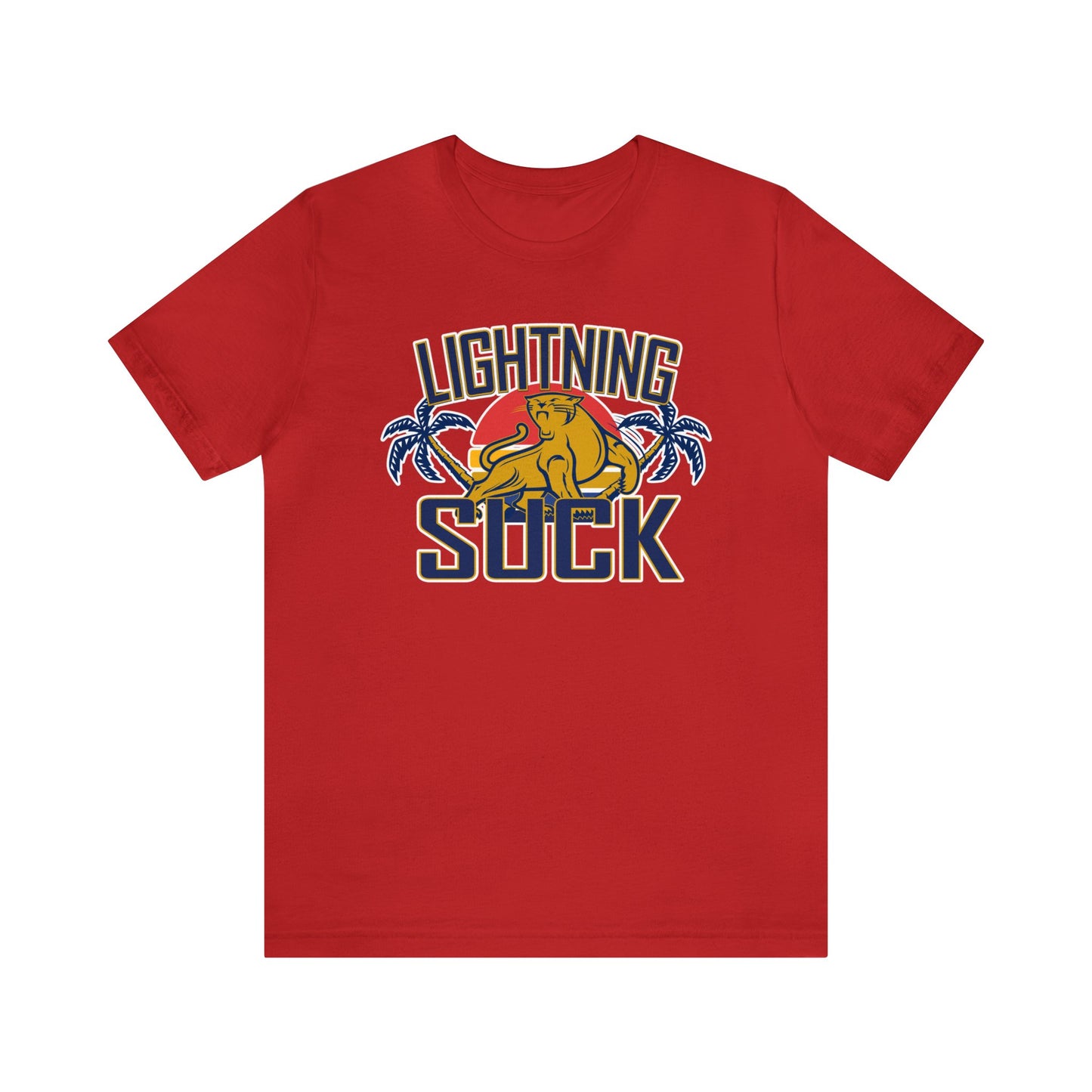 That Electricity Team Sucks (for Florida fans) - Unisex Jersey Short Sleeve Tee
