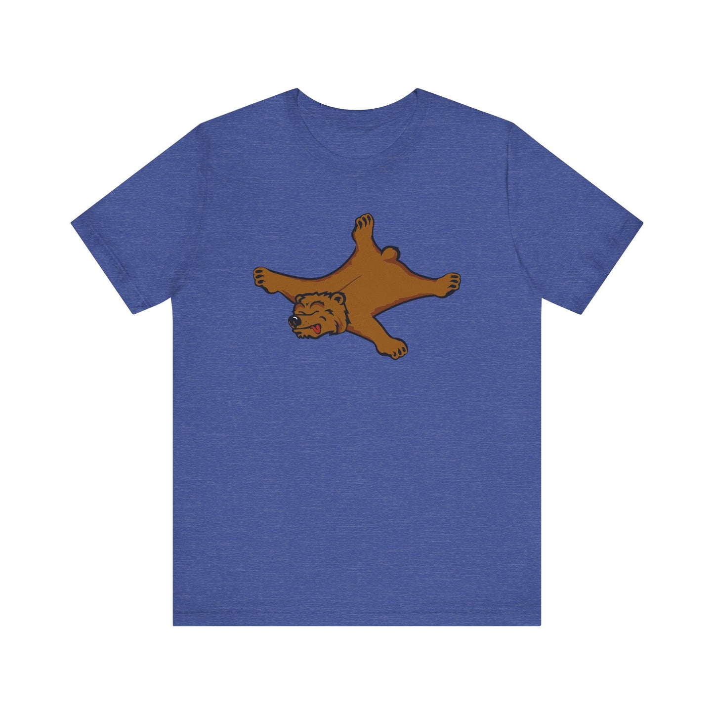 Bruins (or bear) Skin Rug (beat UCLA for any fan) Unisex Jersey Short Sleeve Tee