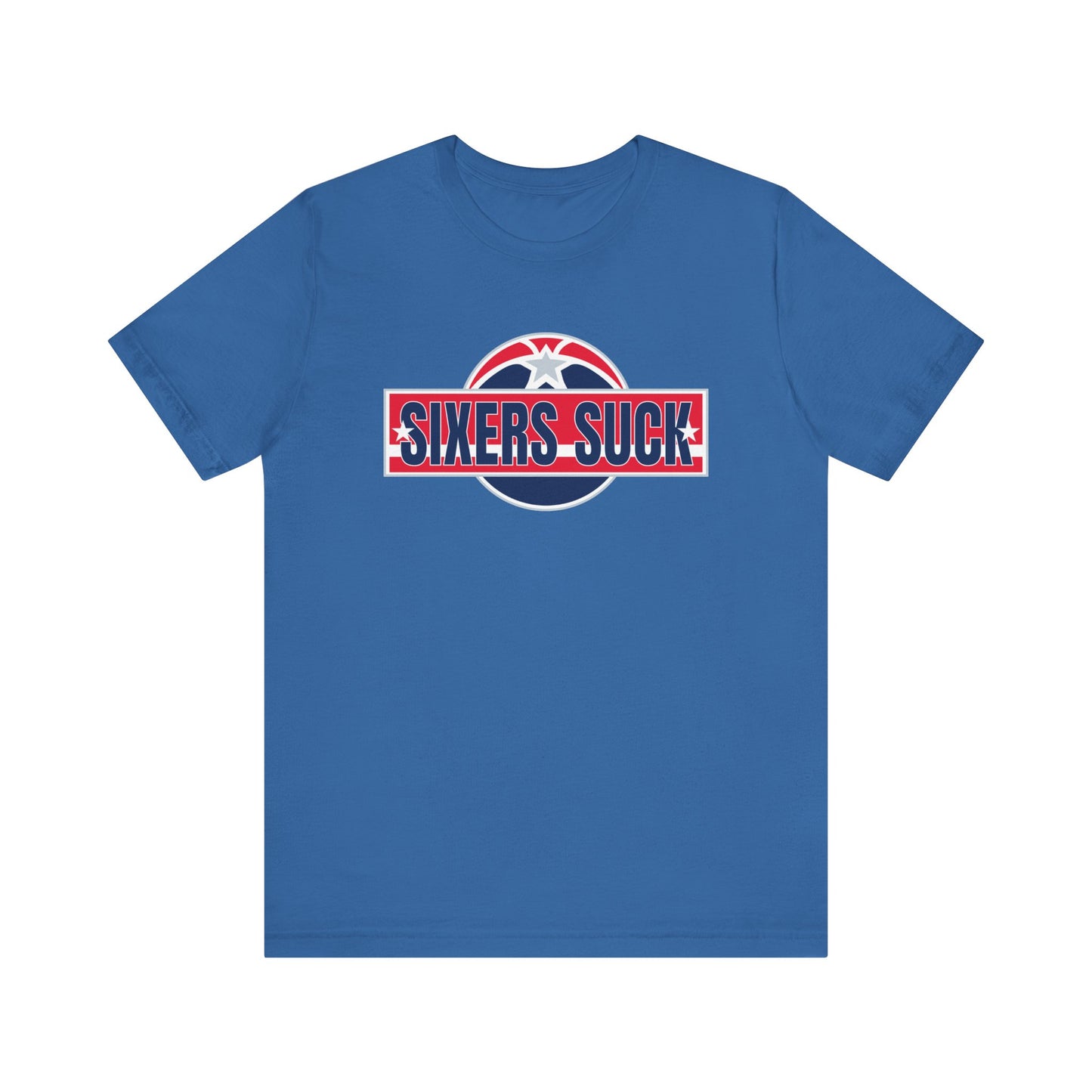 6ers Suck (for DC fans) - Unisex Jersey Short Sleeve Tee