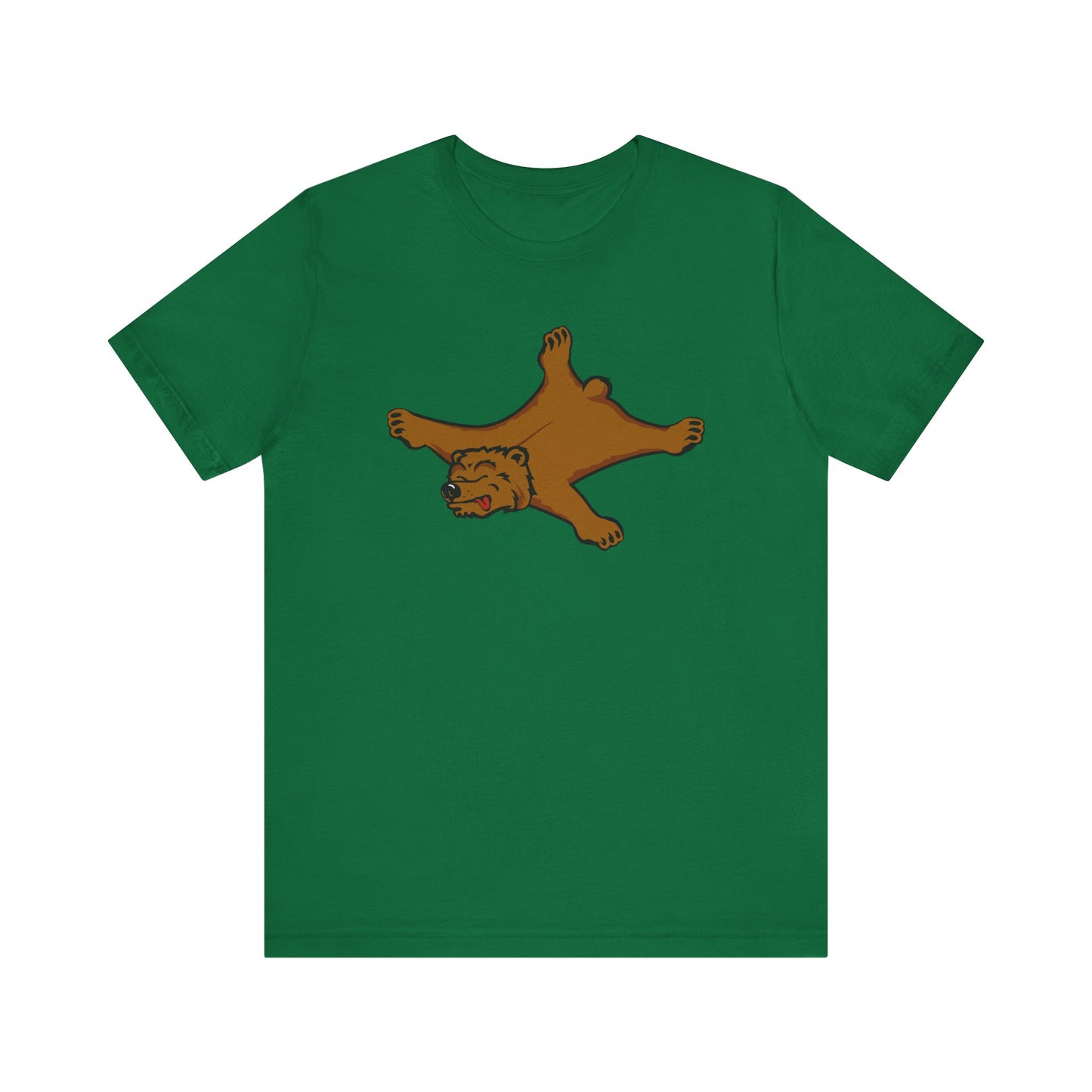 Bruins (or bear) Skin Rug (beat UCLA for any fan) Unisex Jersey Short Sleeve Tee