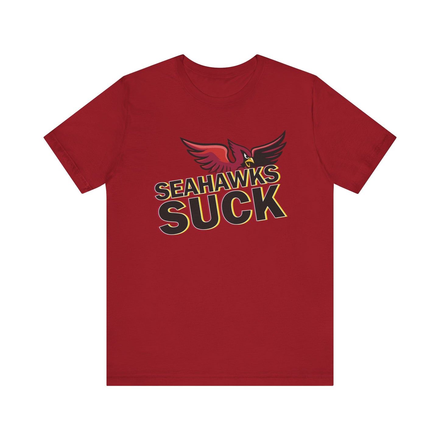 The Seahawks Suck! (for Cardinals fans) - Unisex Jersey Short Sleeve Tee