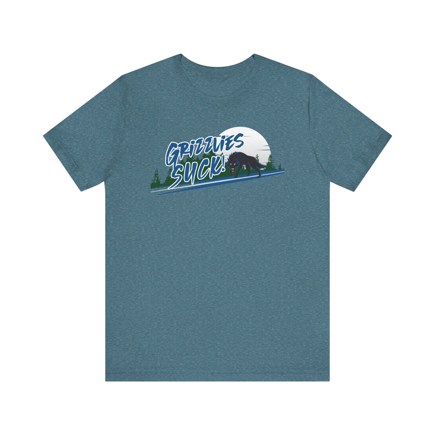 Grizz Lees Suck (for Minnesota fans) - Unisex Jersey Short Sleeve Tee