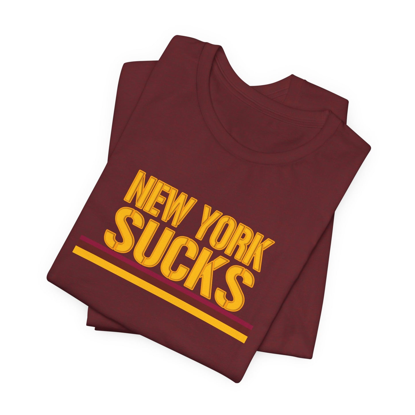 The New York Jieyents Suck! (for DC fans) - Unisex Jersey Short Sleeve Tee