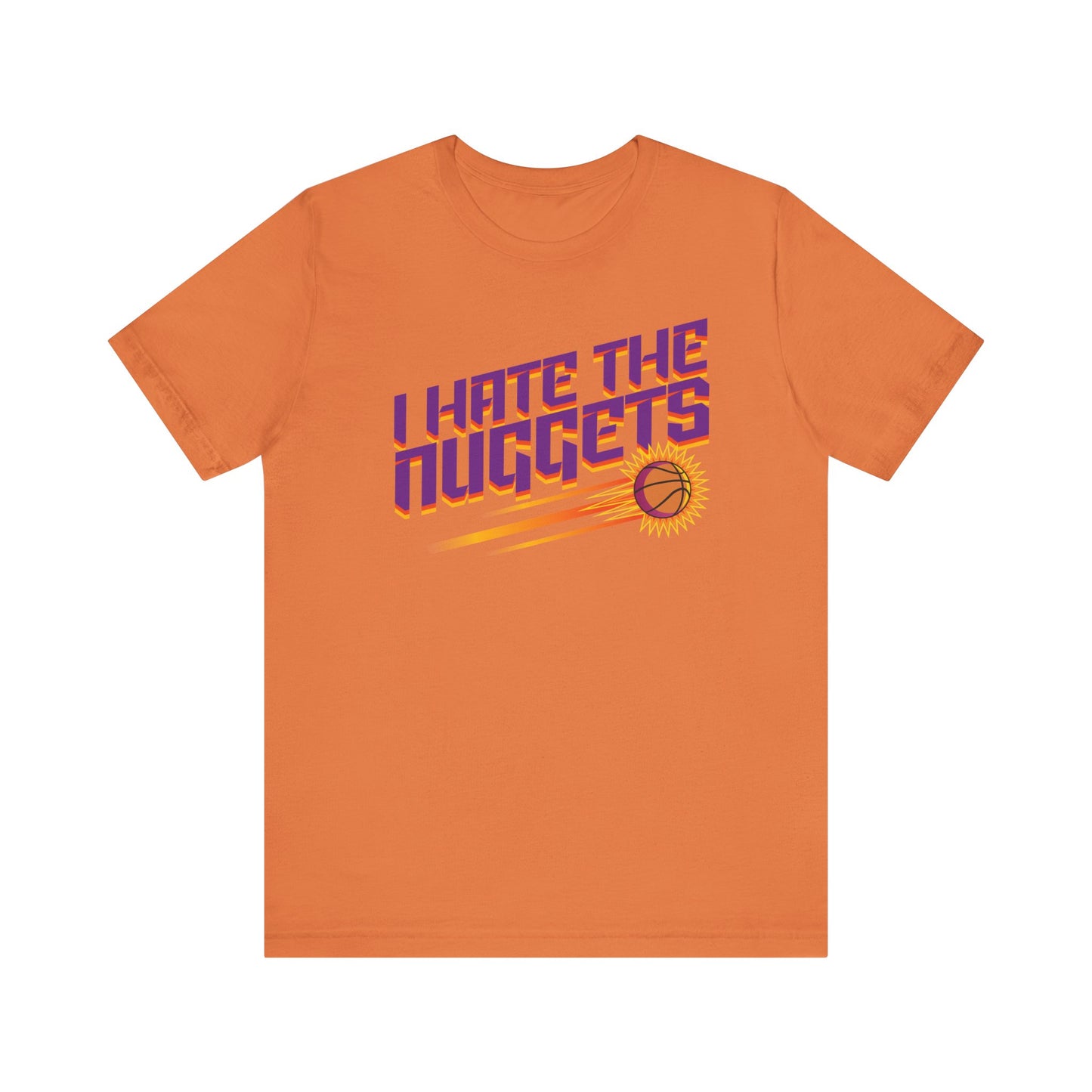 I Hate The Nhug Getts (for Phoenix fans) - Unisex Jersey Short Sleeve Tee