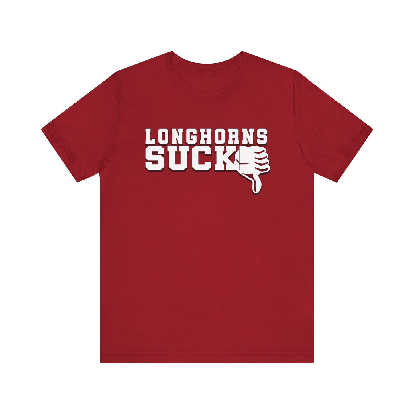 Longhornz Suck! (for A&M fans) - Unisex Jersey Short Sleeve Tee