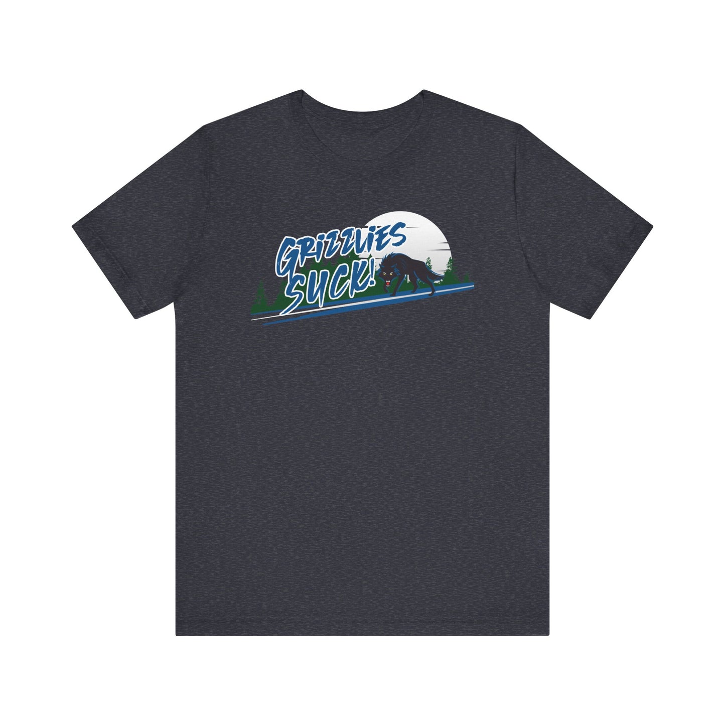 Grizz Lees Suck (for Minnesota fans) - Unisex Jersey Short Sleeve Tee