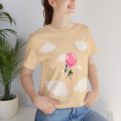 Don't Swallow Your Bubble Gum (zoomed) - Unisex Jersey Short Sleeve Tee