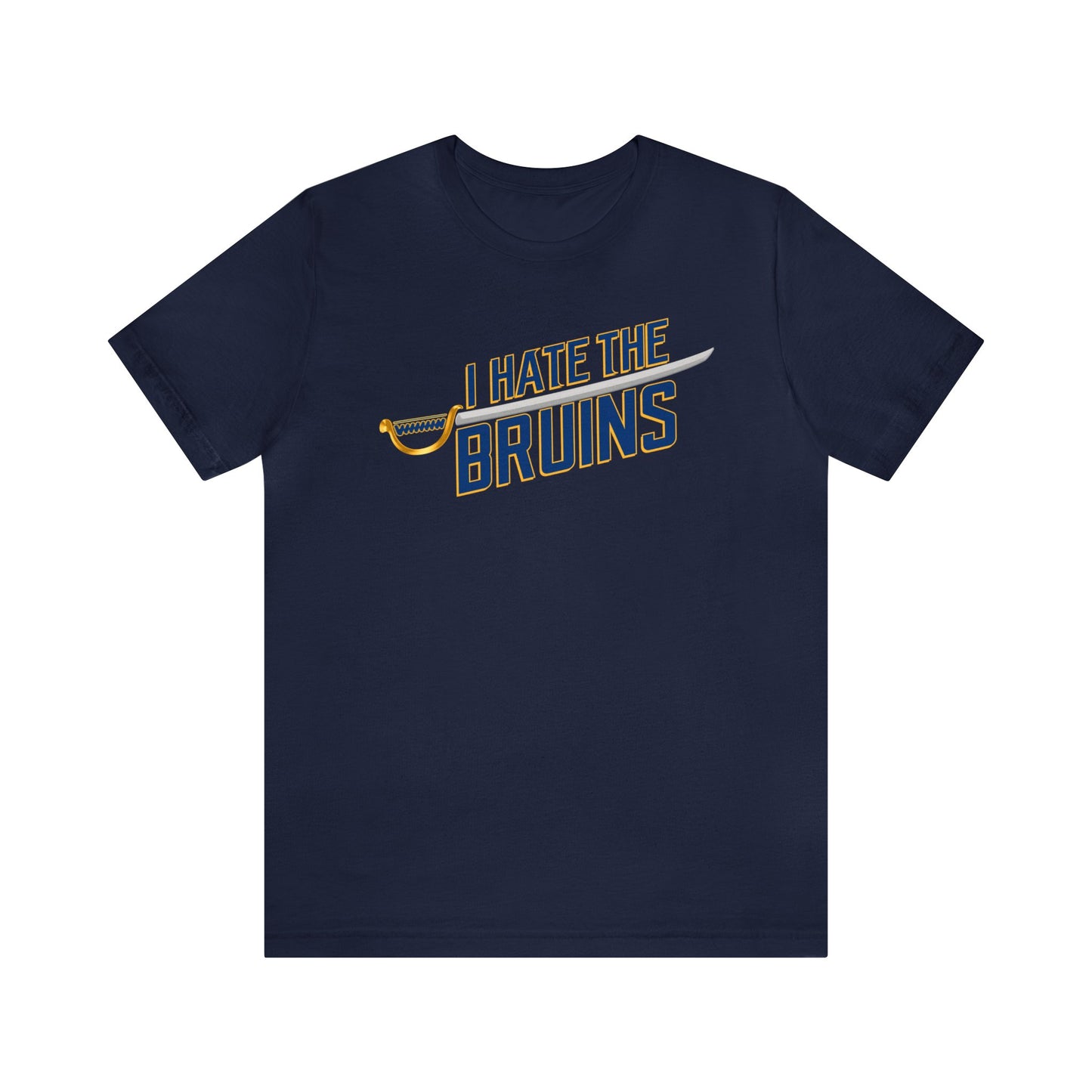 I Hate That Brewins Team (for Buffalo fans) - Unisex Jersey Short Sleeve Tee