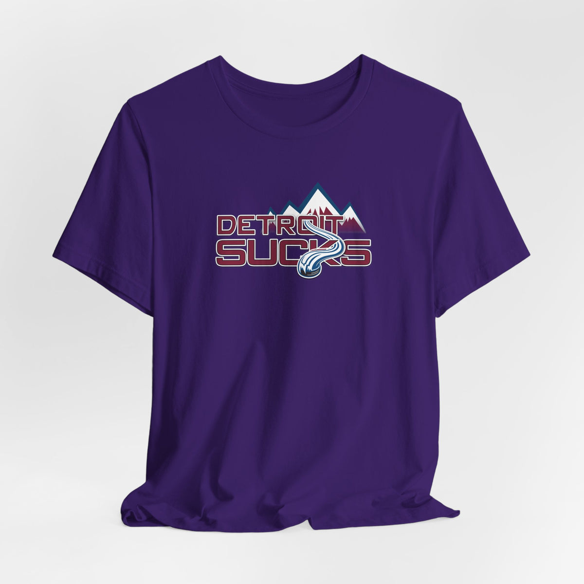 Detroit Sucks (for Colorado fans) - Unisex Jersey Short Sleeve Tee