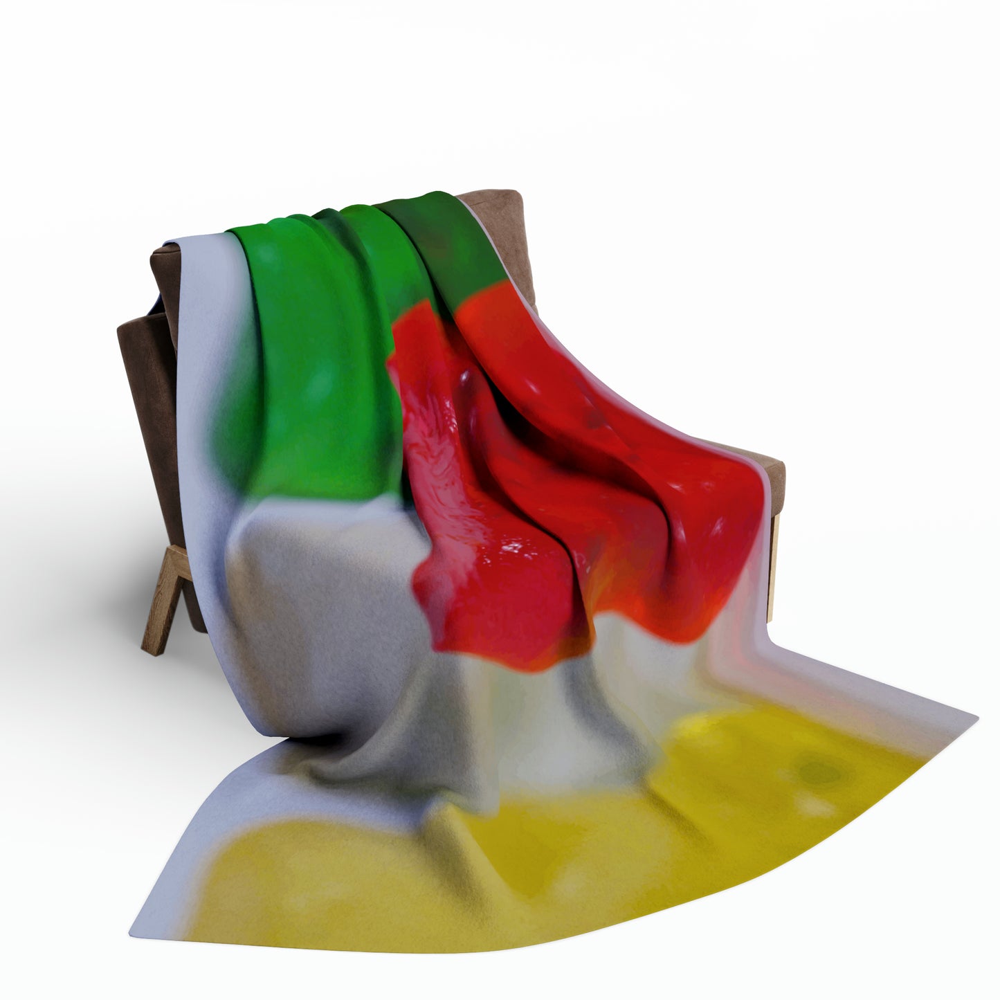 Losing My Mind (They're All Talking About You) - Arctic Fleece Blanket w' Horizontal Art