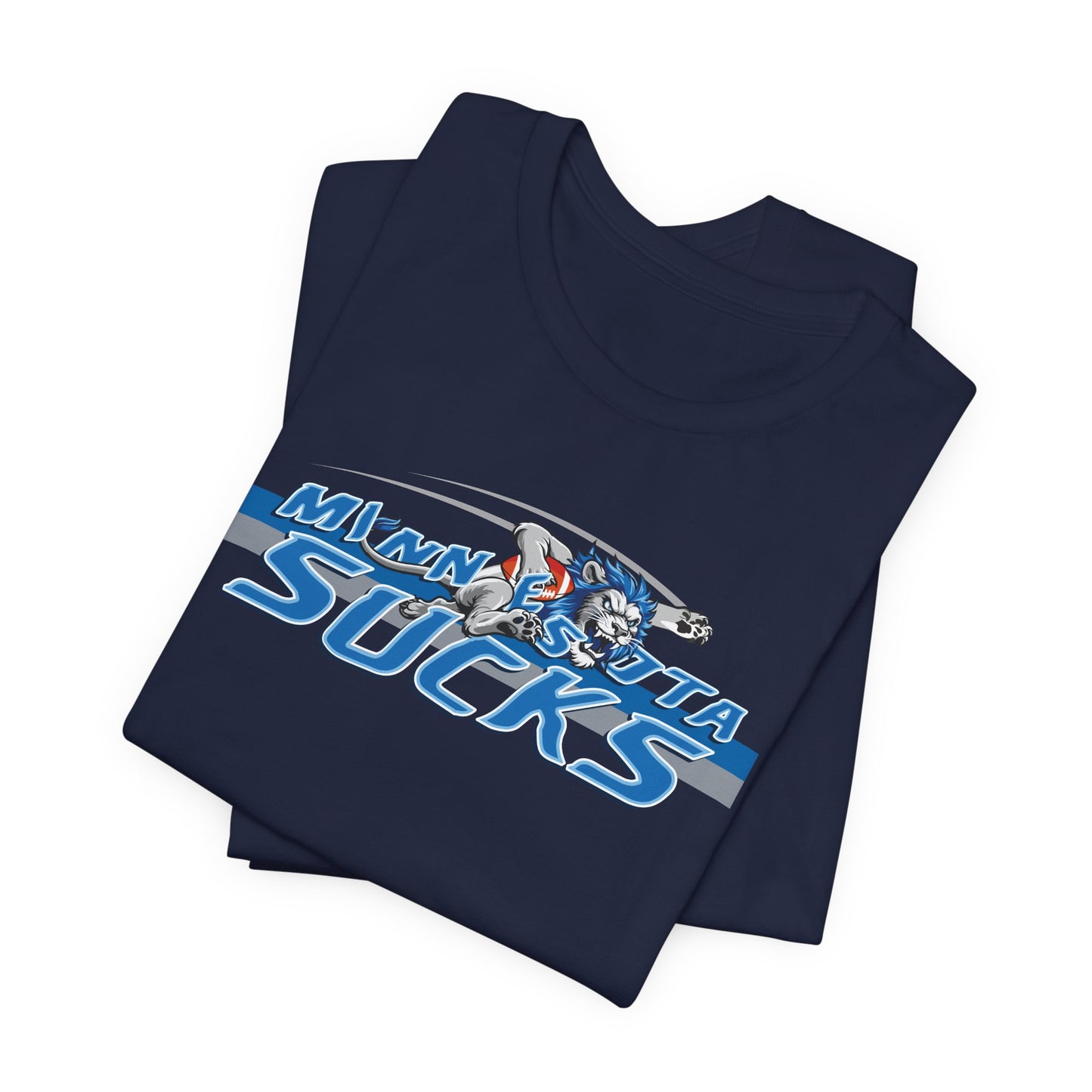 Minnesota Sux (for Detroit fans) - Unisex Jersey Short Sleeve Tee