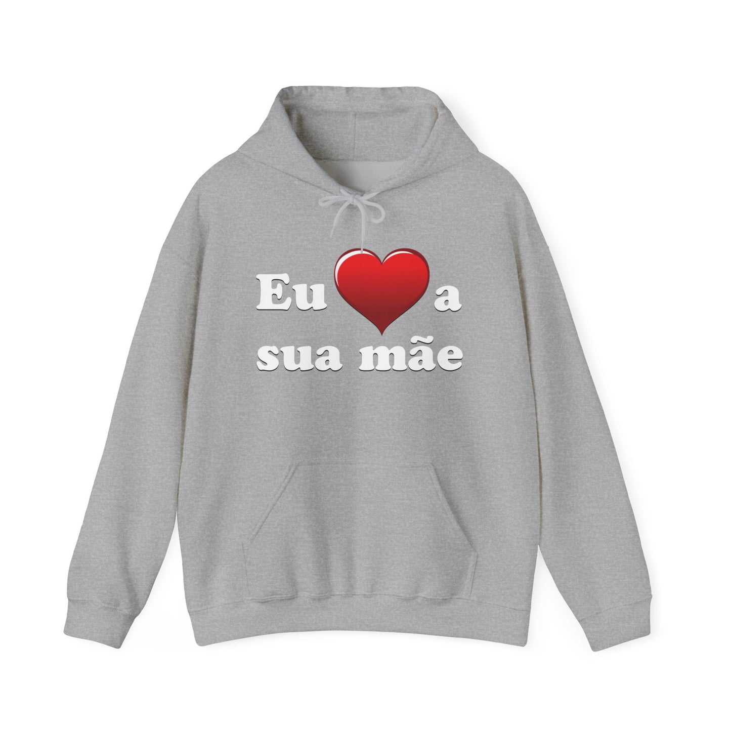 Eu ♥ a sua mãe - Unisex Heavy Blend™ Hooded Sweatshirt