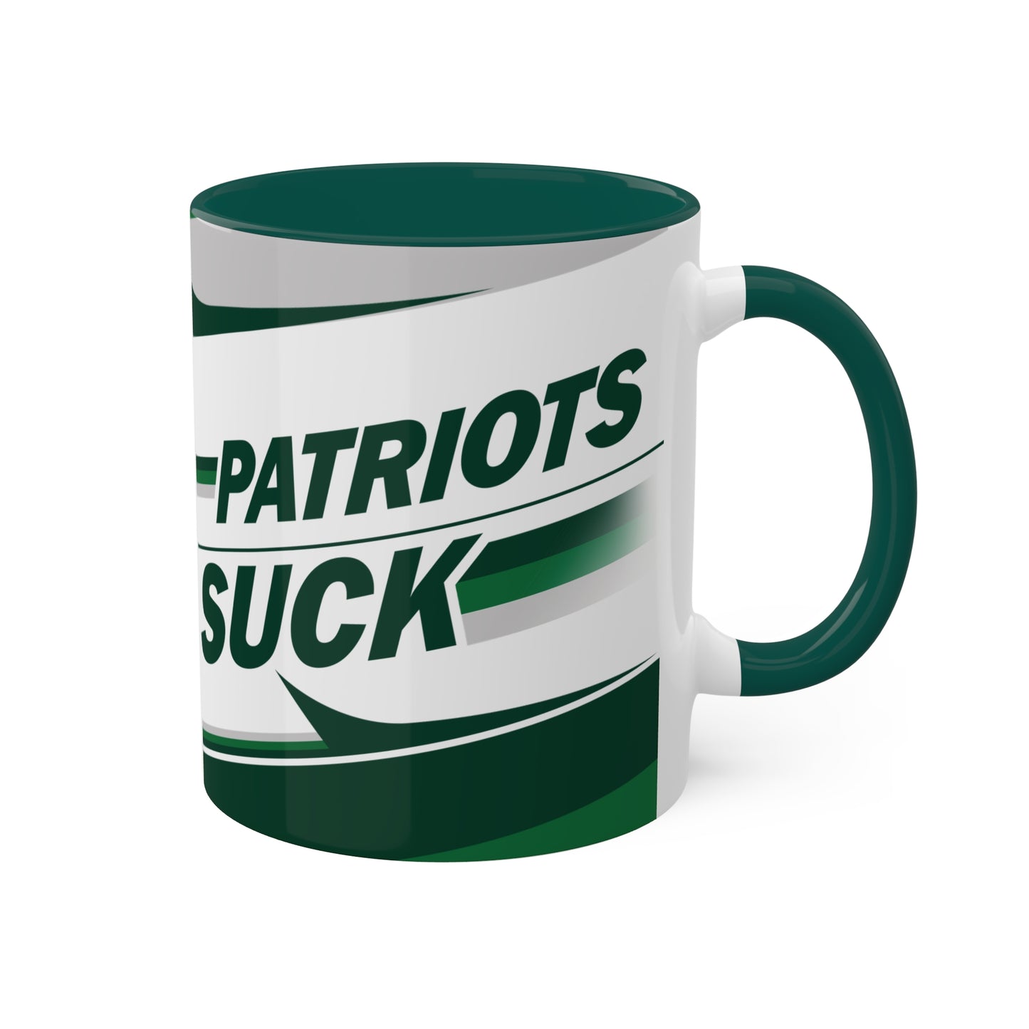 Patriots Suck (for Jets fans) - Colorful Mugs, 11oz