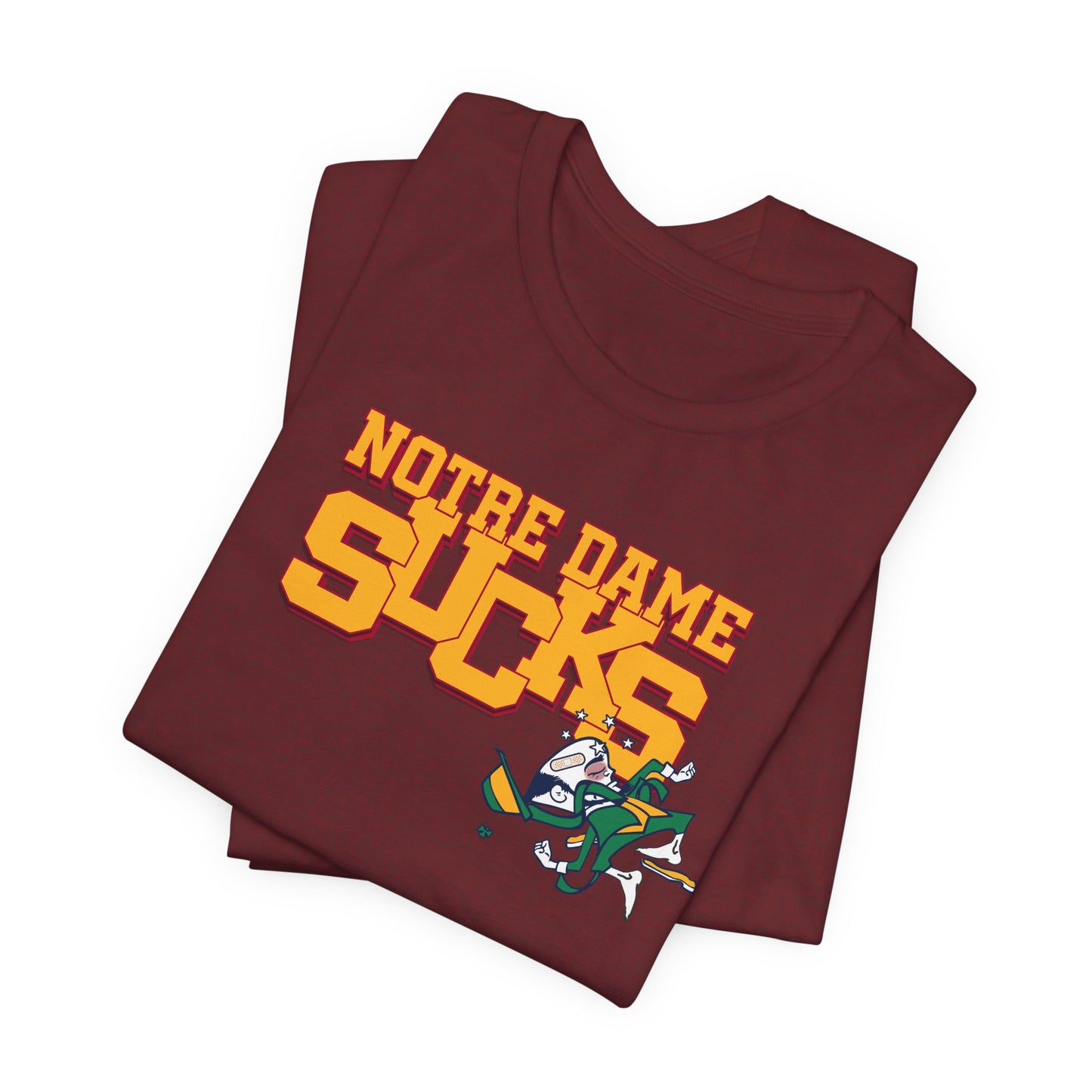 That Notre Leprechaun Team Sucks - Unisex Jersey Short Sleeve Tee
