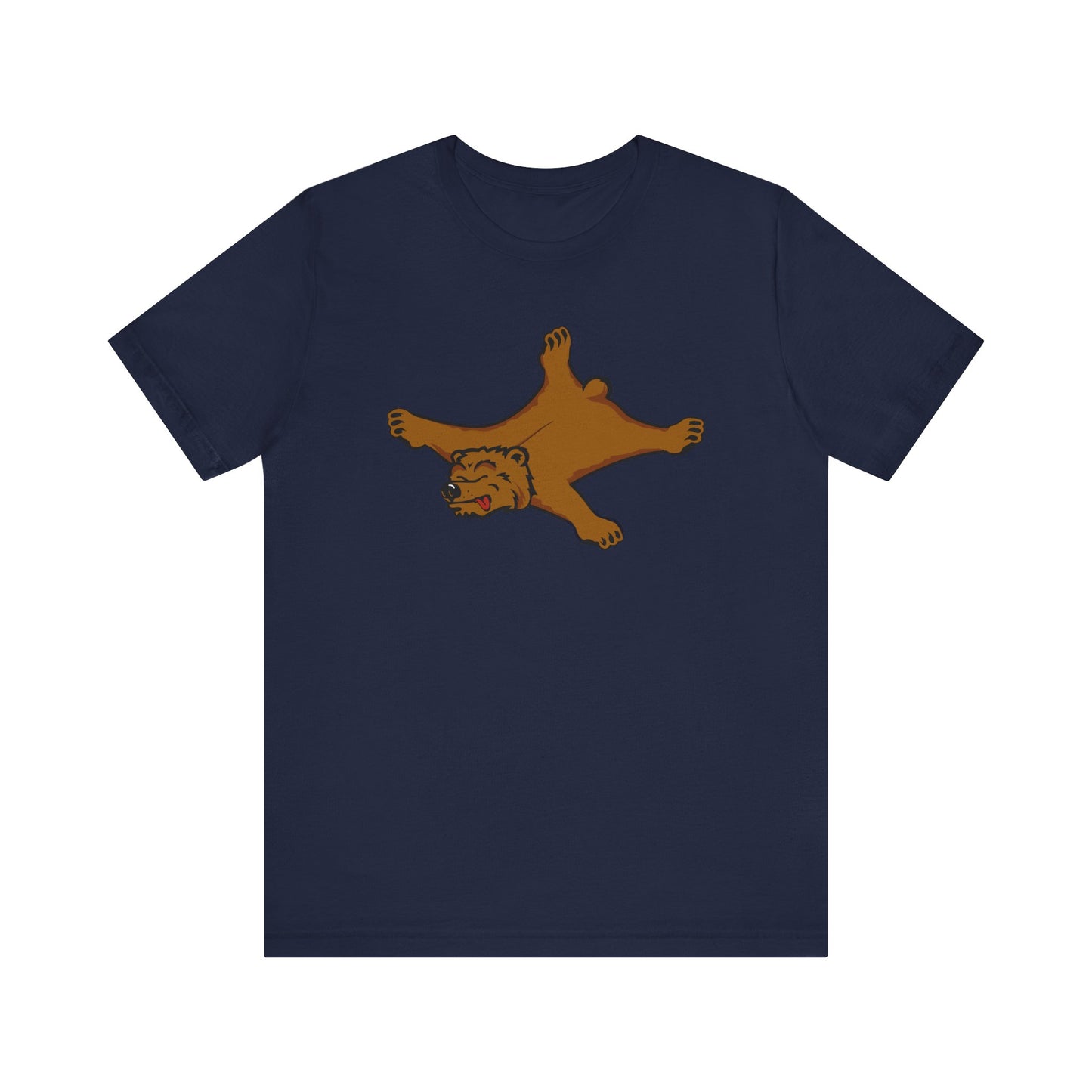 Bruins (or bear) Skin Rug (beat UCLA for any fan) Unisex Jersey Short Sleeve Tee