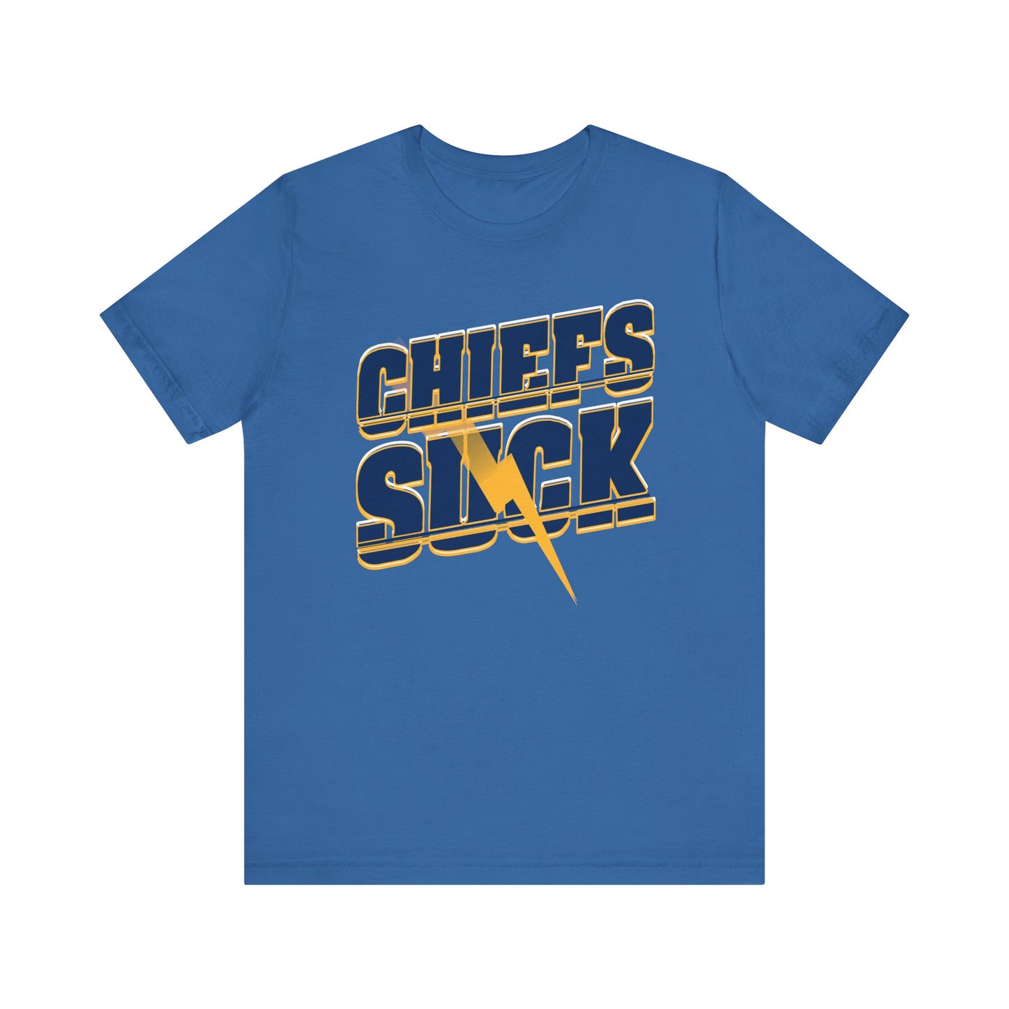 The Cheephs Suck! (for Chargers fans) - Unisex Jersey Short Sleeve Tee