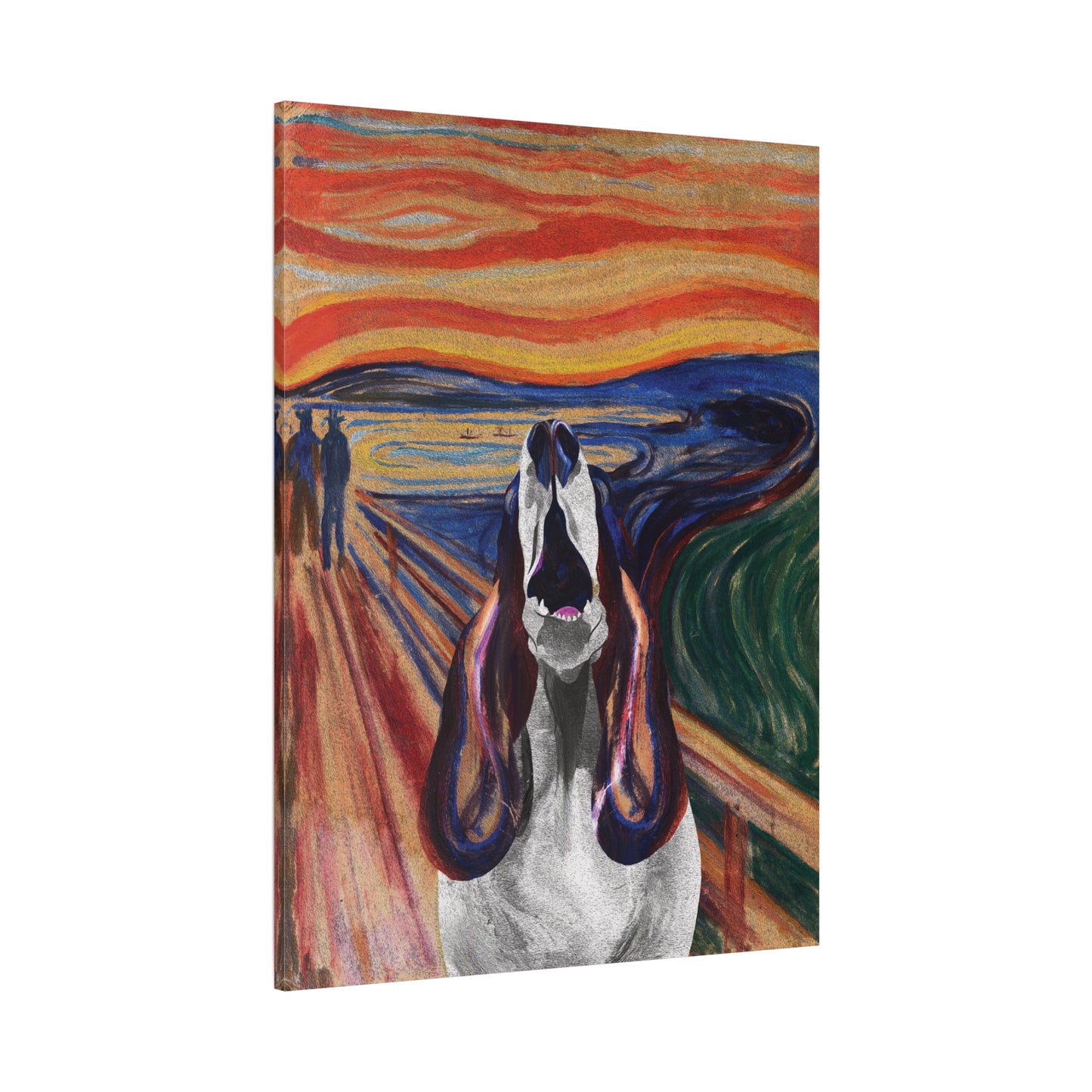 The Howl (The Scream, Basset Hound Parody) - Perfect for Animal Lovers