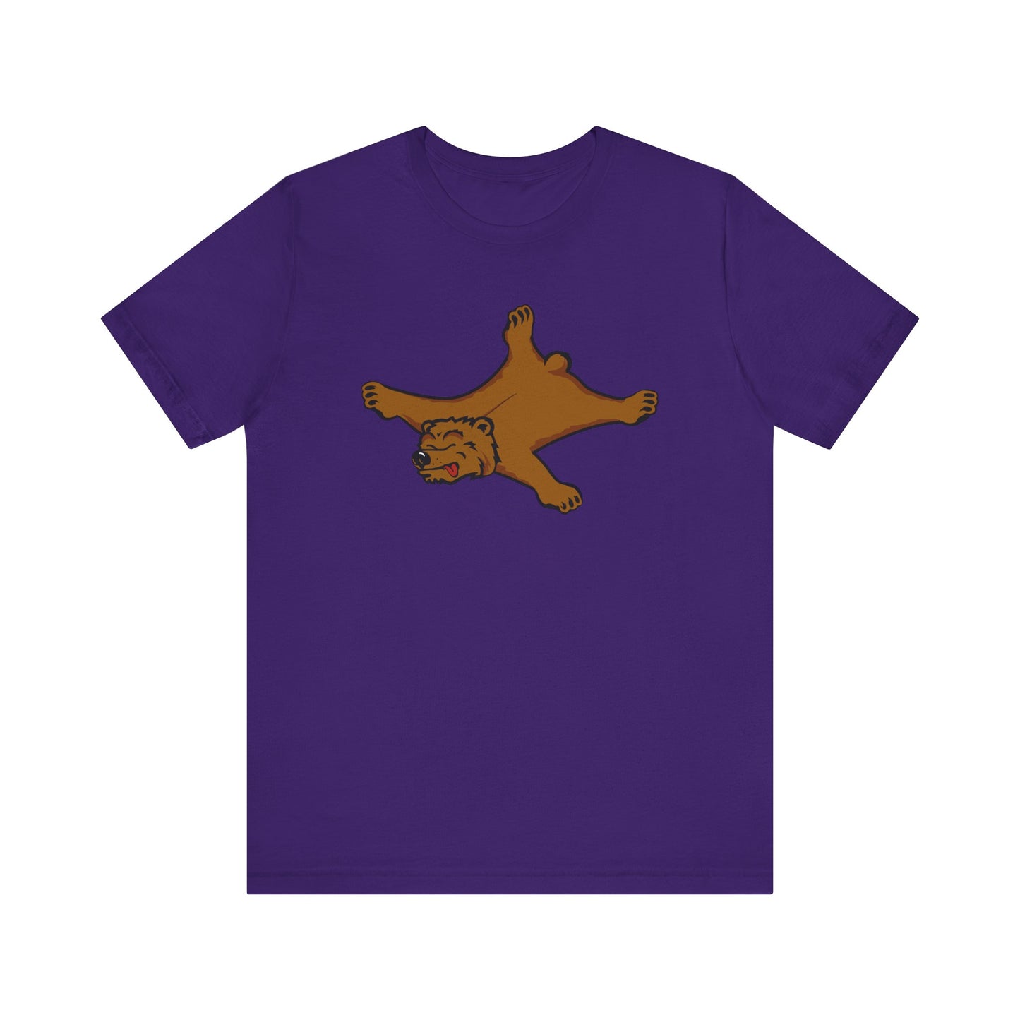 Bruins (or bear) Skin Rug (beat UCLA for any fan) Unisex Jersey Short Sleeve Tee