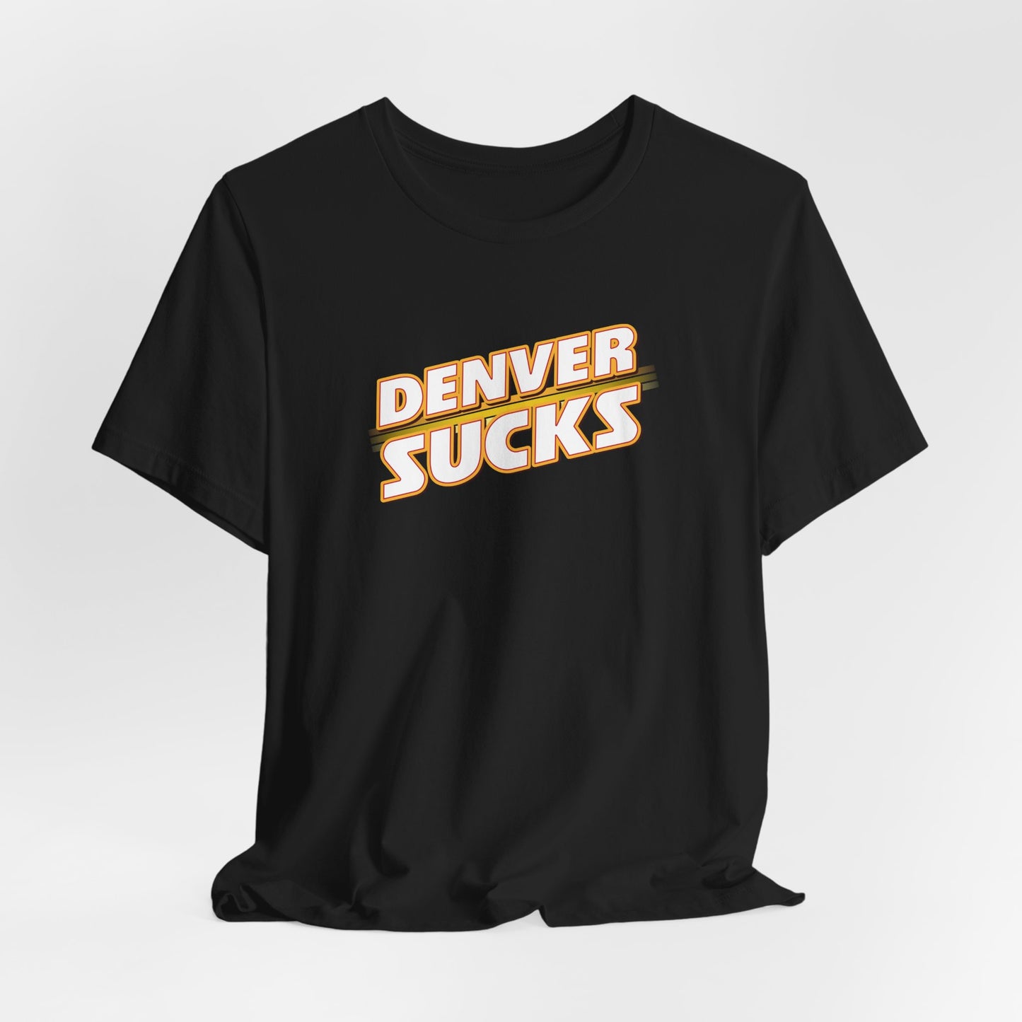 I Hate Denver (for Kansas City fans) - Unisex Jersey Short Sleeve Tee