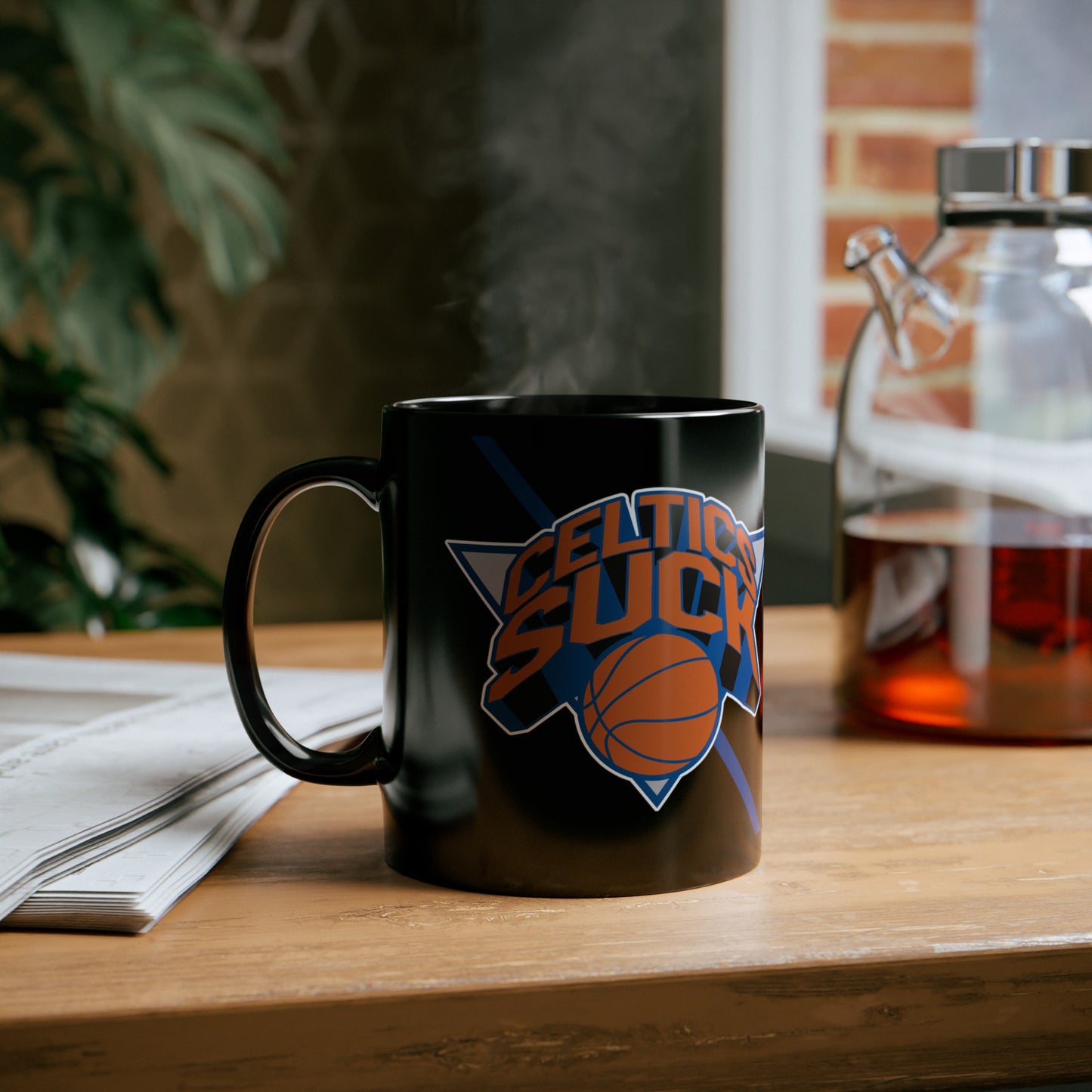 Sell Tix Suck (for NY Knicks fans) - Black Mug (11oz, 15oz)