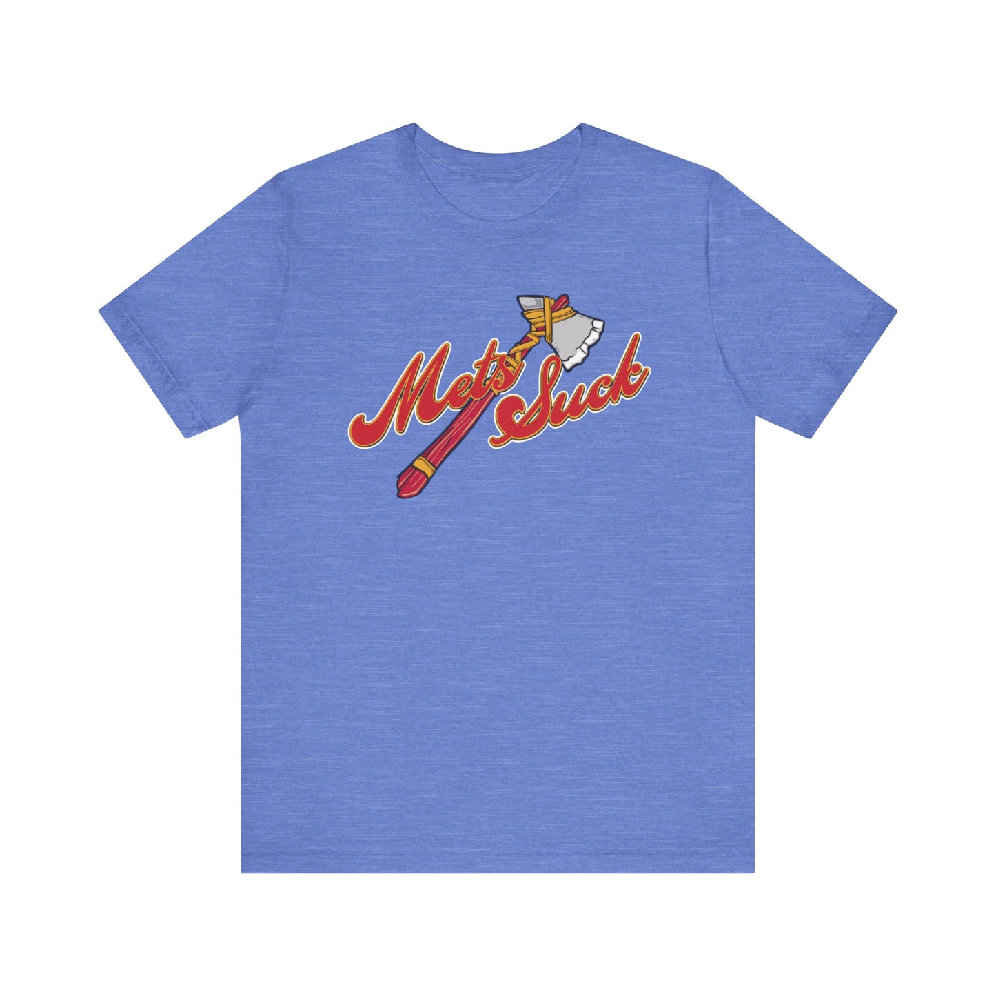The Metros Suck (for Atlanta Braves fans) - Unisex Jersey Short Sleeve Tee