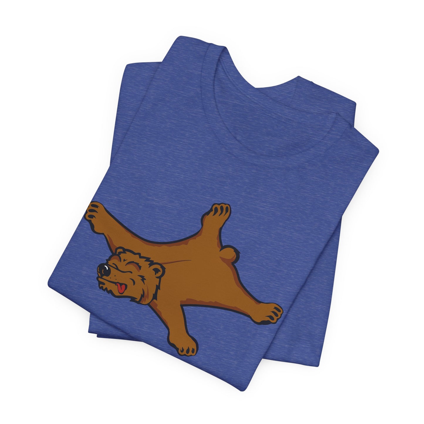 Bruins (or bear) Skin Rug (beat UCLA for any fan) Unisex Jersey Short Sleeve Tee