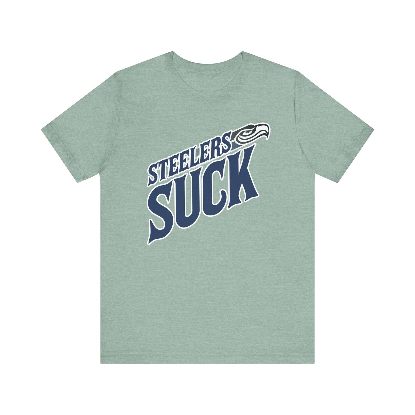 The Steelers Suck! (for Seahawks fans) - Unisex Jersey Short Sleeve Tee