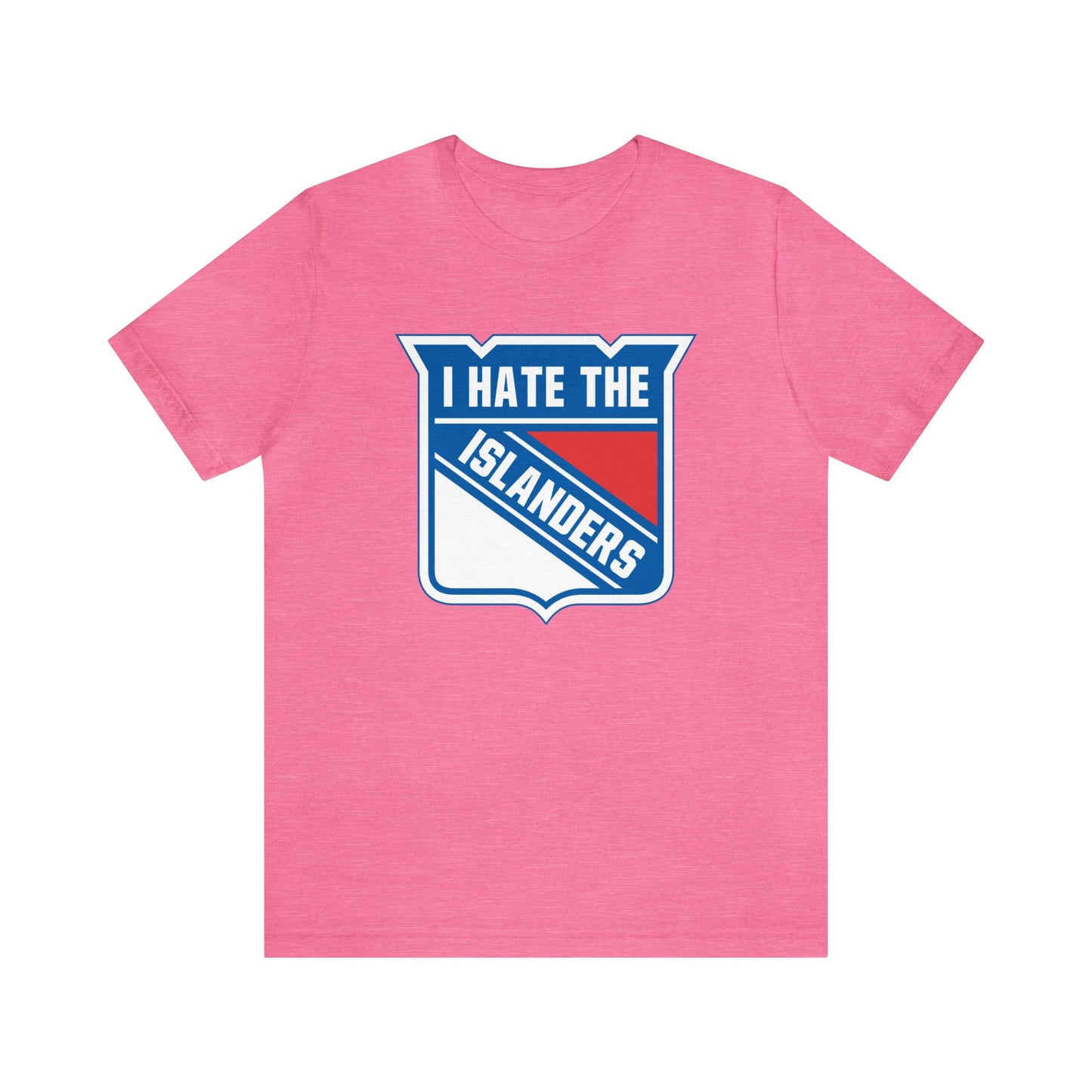 I Hate That Isles Team (for Rangers fans) - Unisex Jersey Short Sleeve Tee