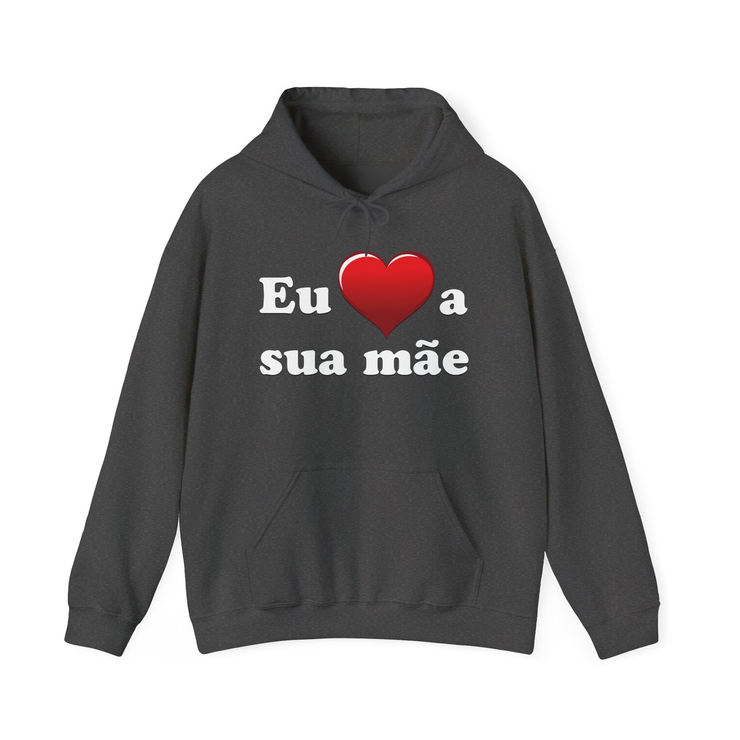 Eu ♥ a sua mãe - Unisex Heavy Blend™ Hooded Sweatshirt