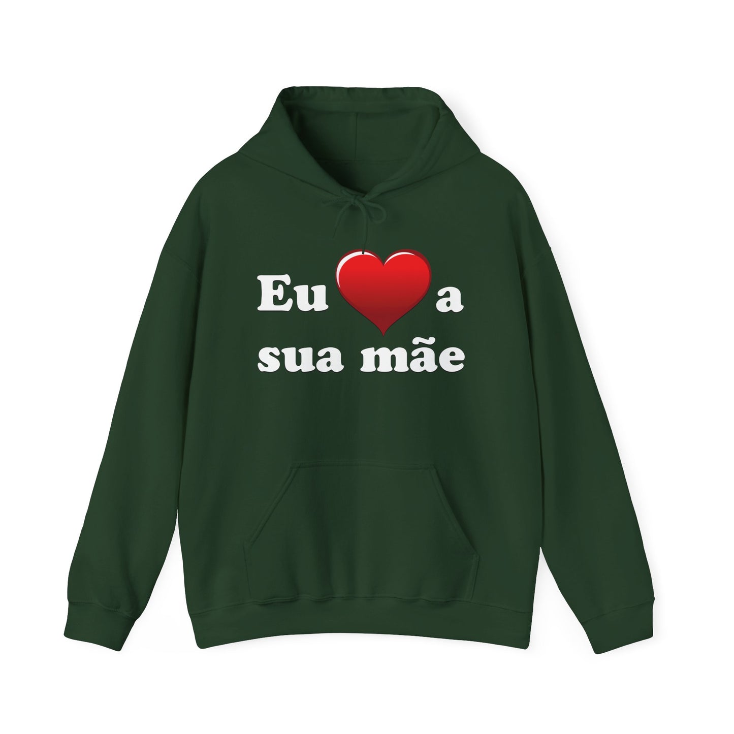 Eu ♥ a sua mãe - Unisex Heavy Blend™ Hooded Sweatshirt