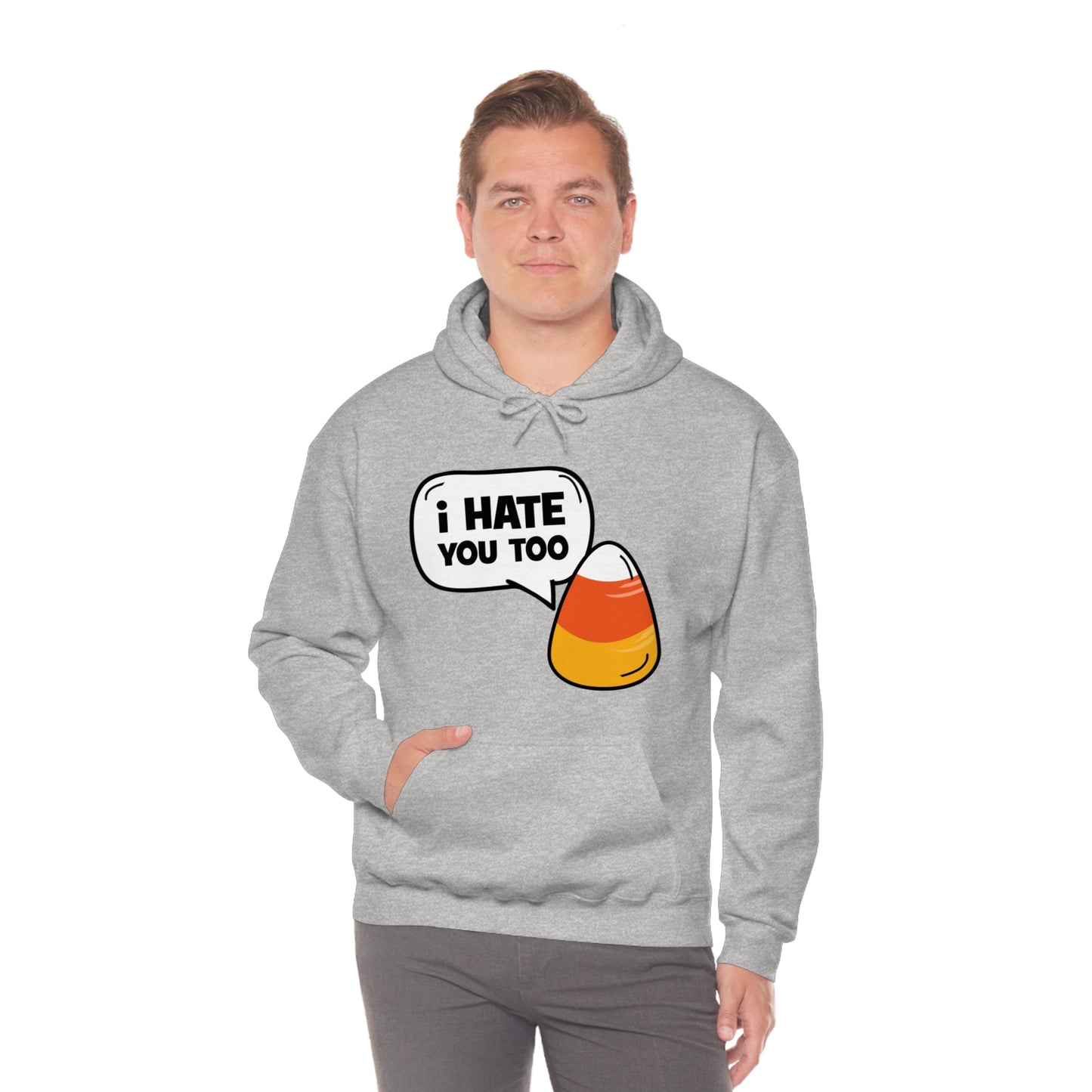 Candy Corn Halloween - Unisex Heavy Blend™ Hooded Sweatshirt