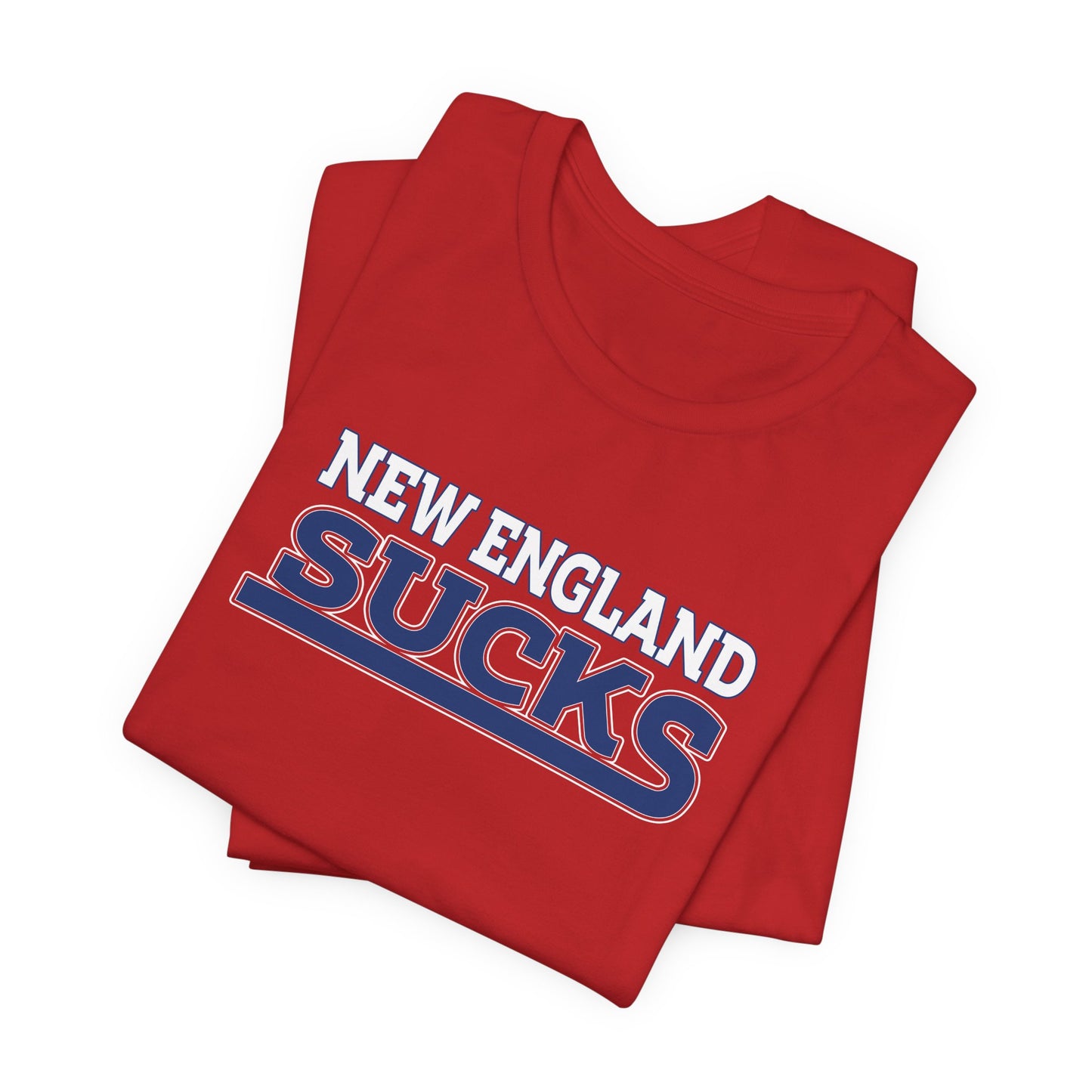 New England Sucks (for New York fans) - Unisex Jersey Short Sleeve Tee