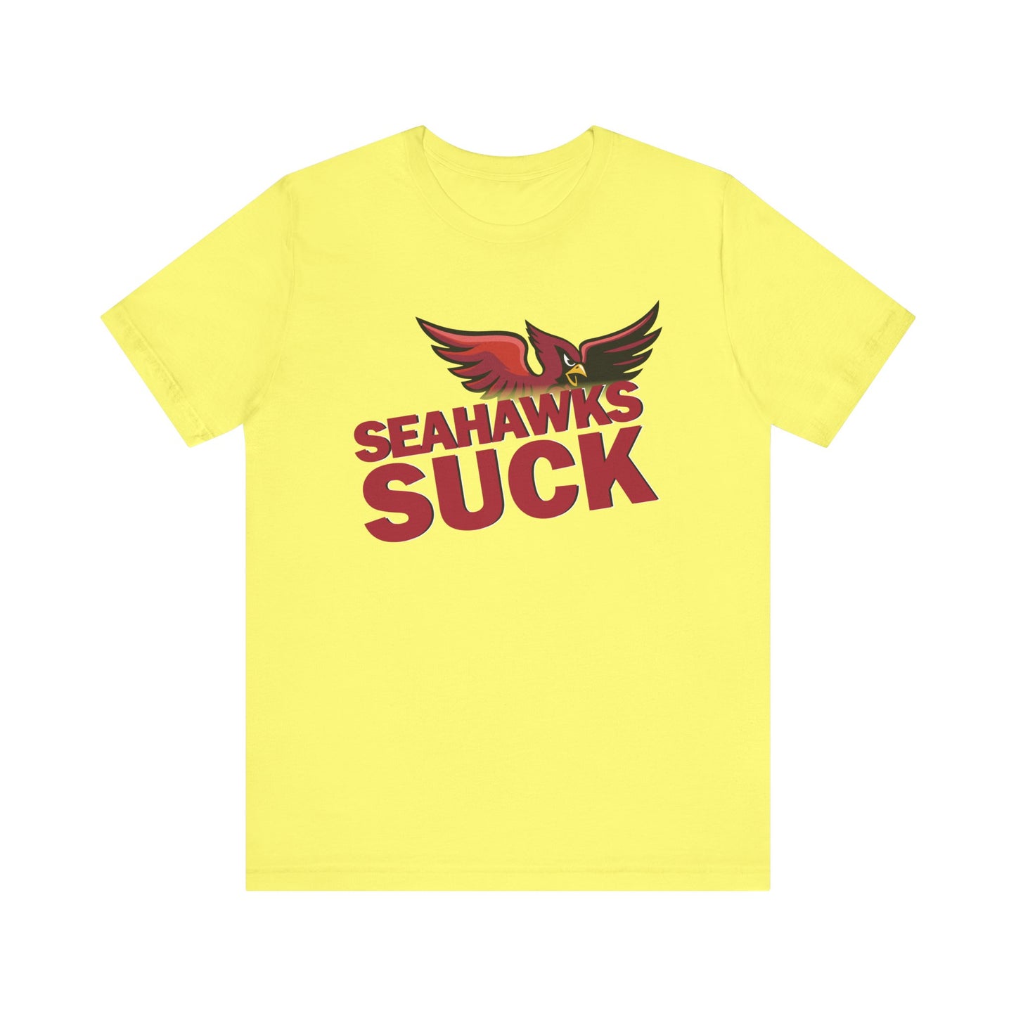 The Seahawks Suck! (for Cardinals fans) - Unisex Jersey Short Sleeve Tee