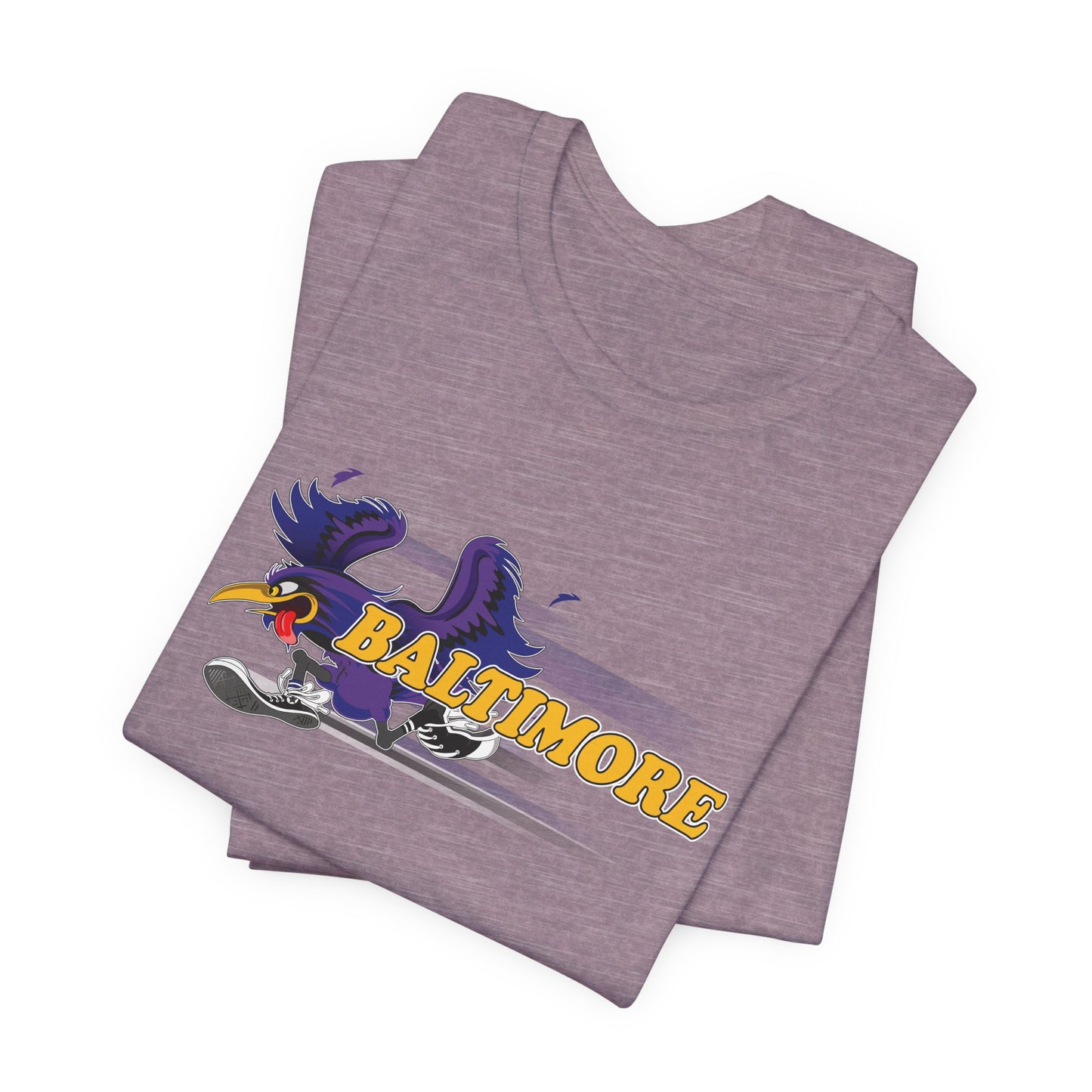 Gas Pump Raven (for Baltimore fans) - Unisex Jersey Short Sleeve Tee