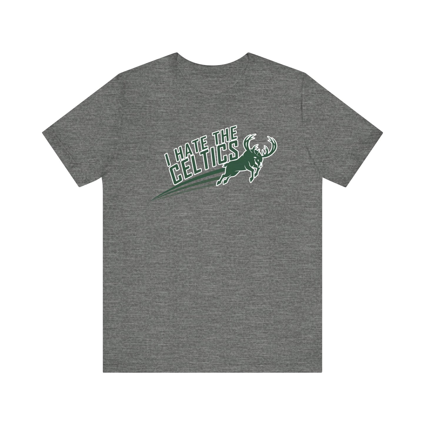 I Hate The Celtix (for Milwaukee fans) - Unisex Jersey Short Sleeve Tee