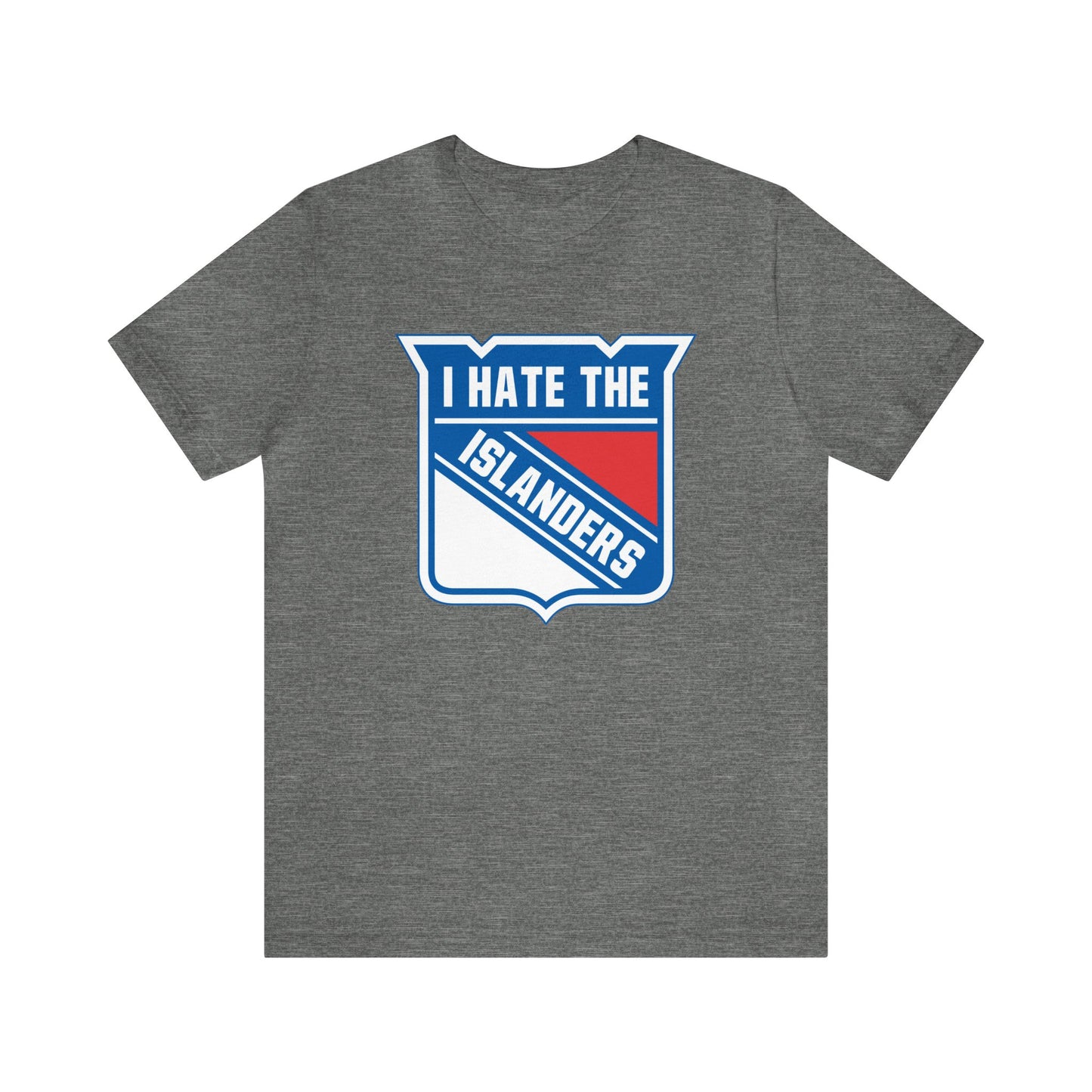 I Hate That Isles Team (for Rangers fans) - Unisex Jersey Short Sleeve Tee