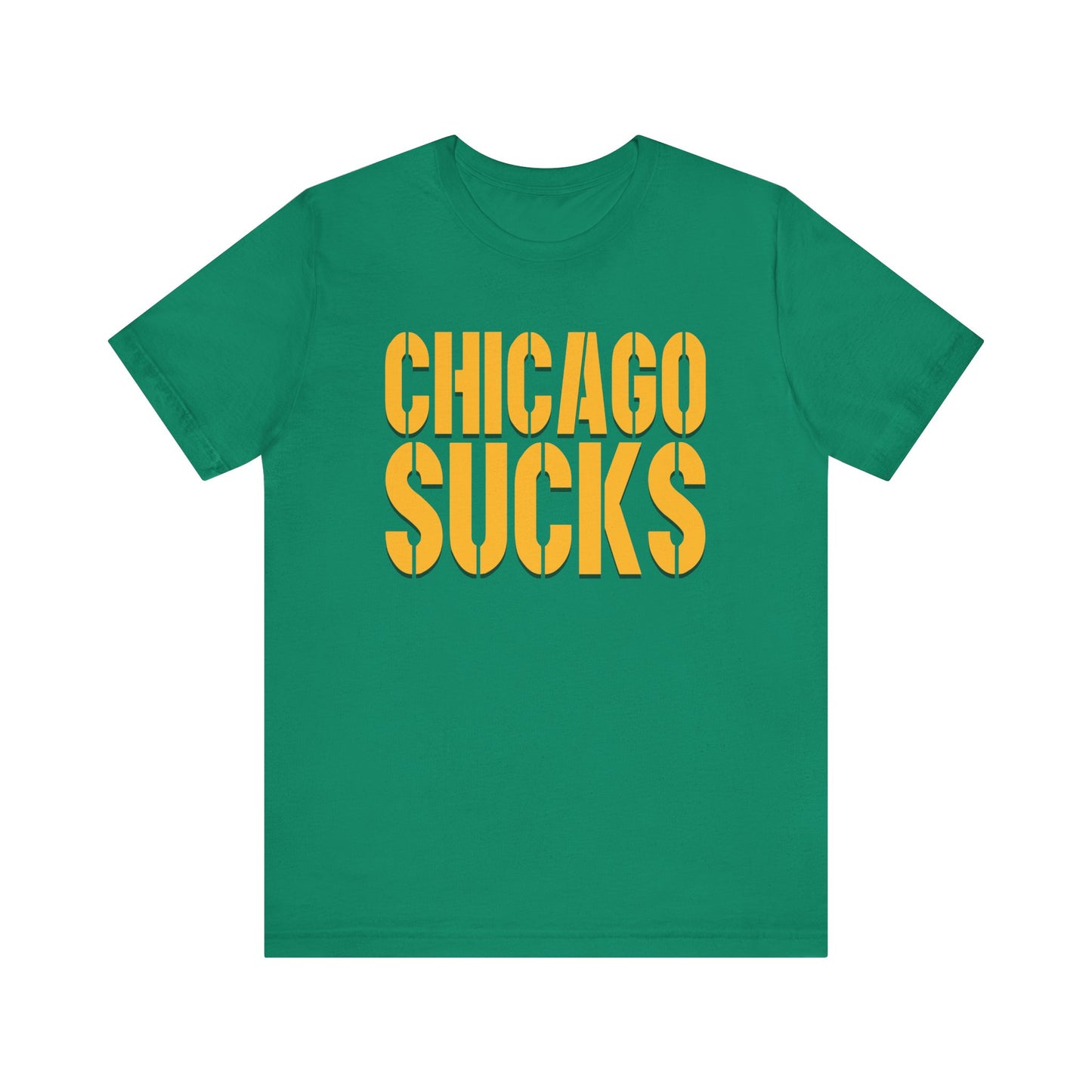 Chicago Sucks (for Green Bay fans) - Unisex Jersey Short Sleeve Tee