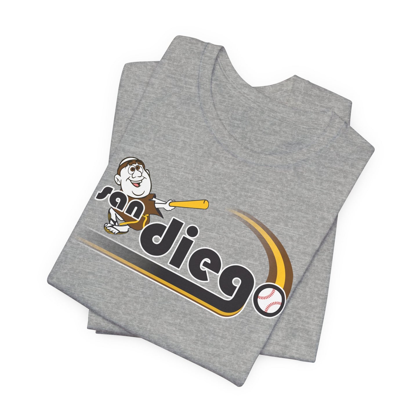San Diego! (Padres fan art) - Unisex Jersey Short Sleeve Tee